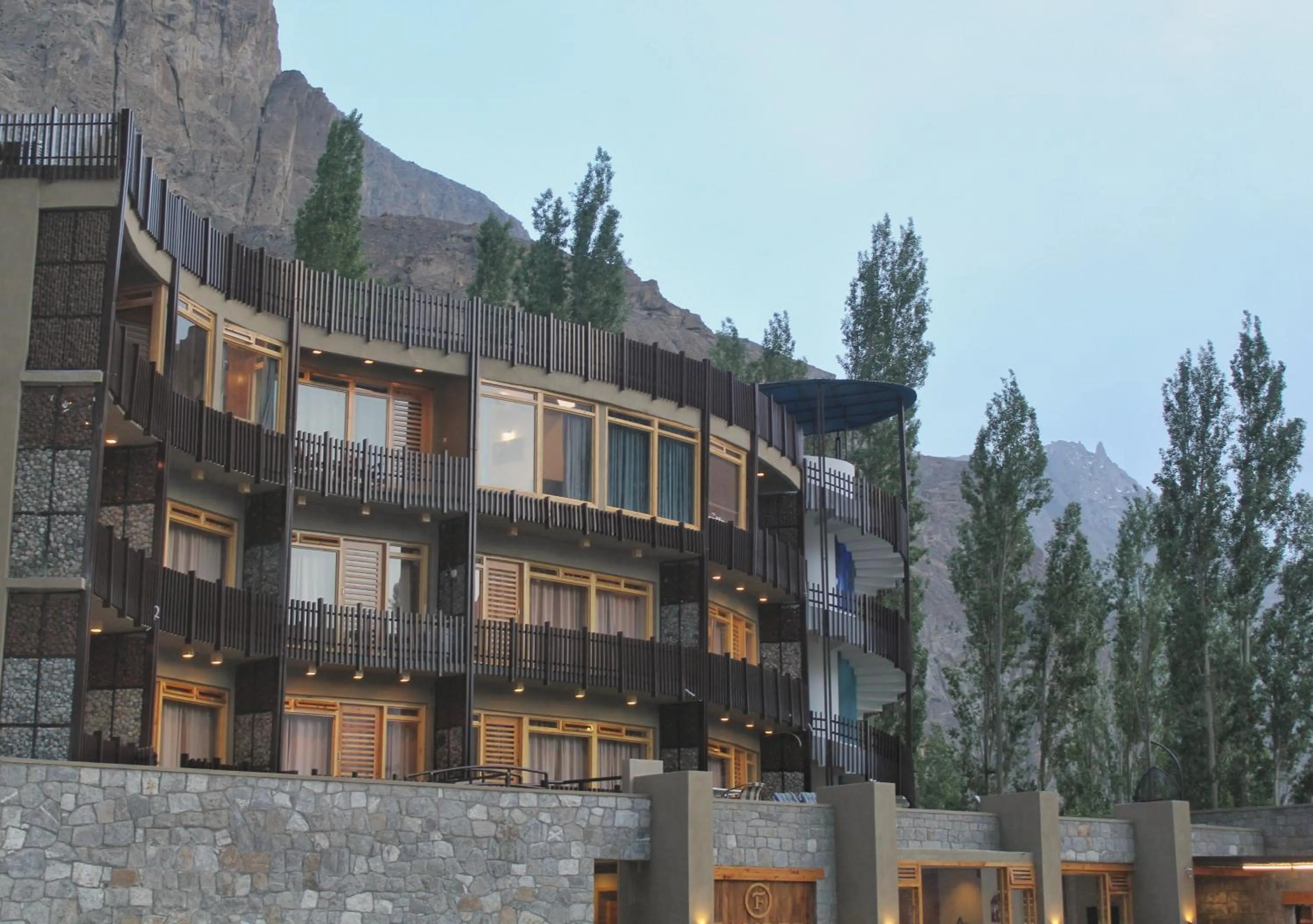 Property building in Famree Resort Hunza