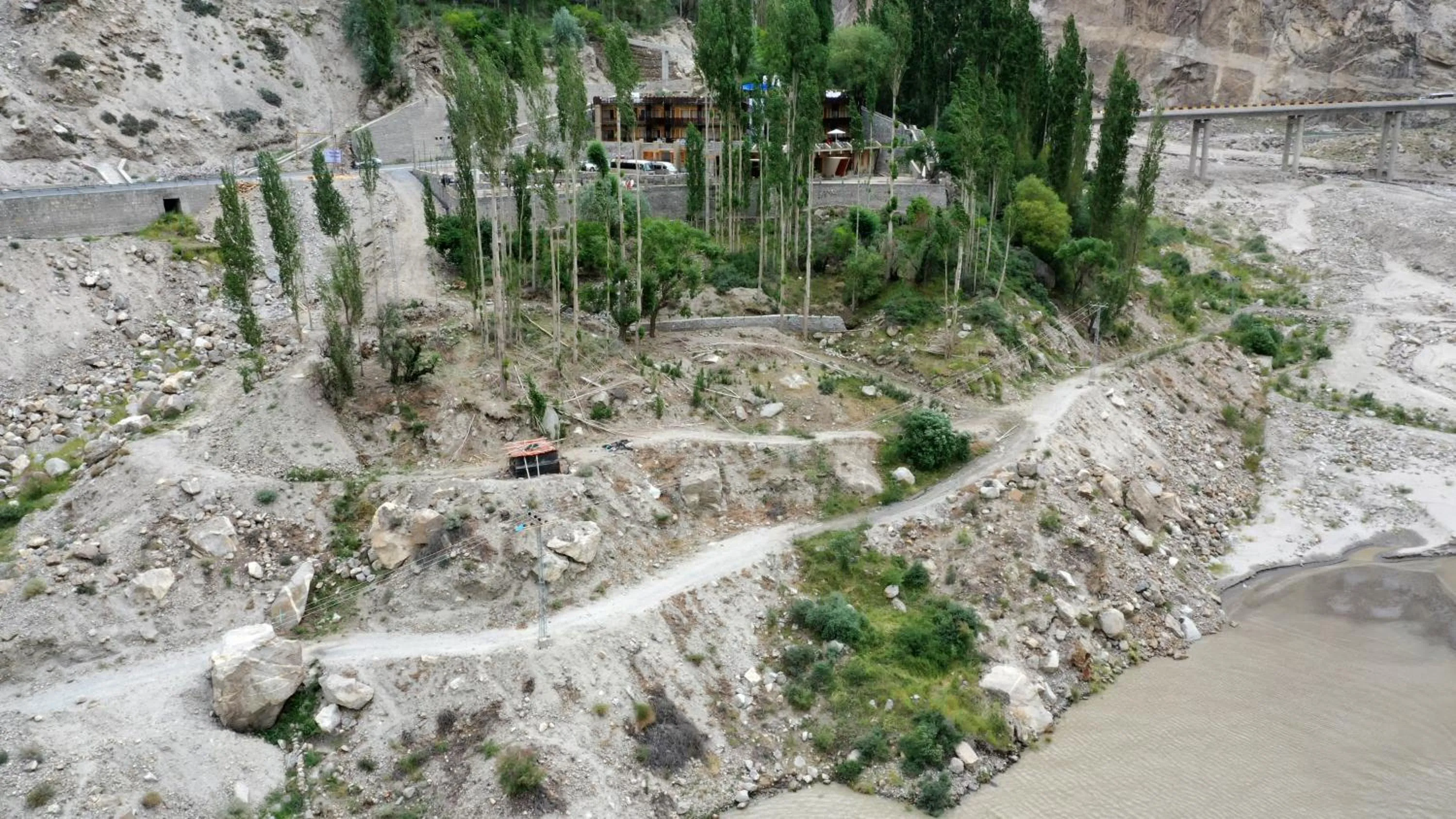 Property building in Famree Resort Hunza