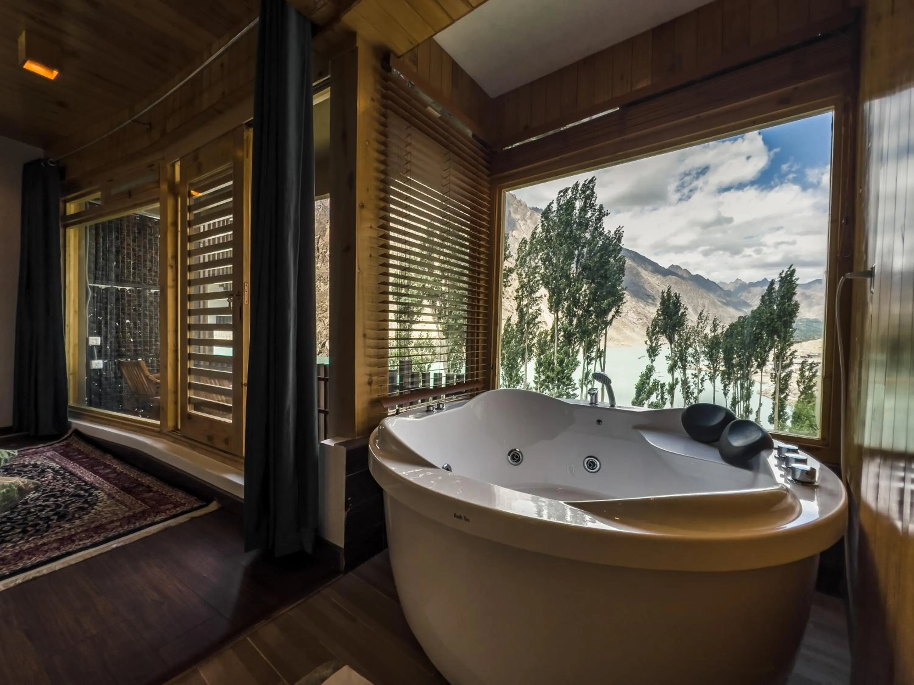Sauna in Famree Resort Hunza