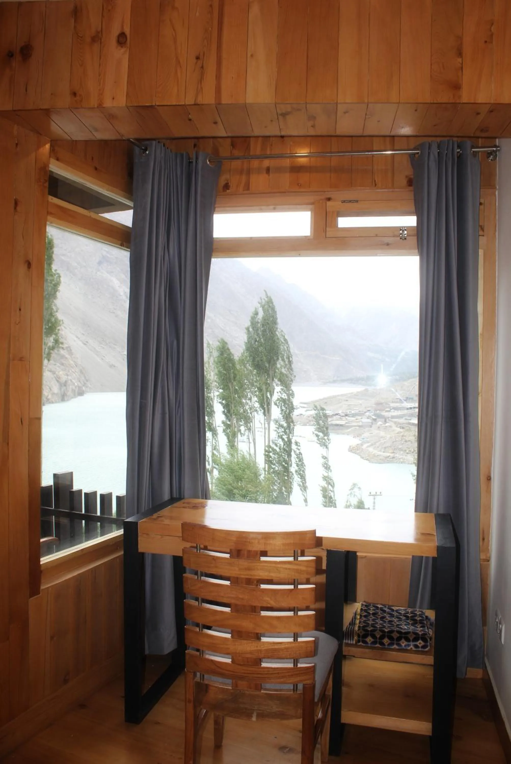 River view in Famree Resort Hunza