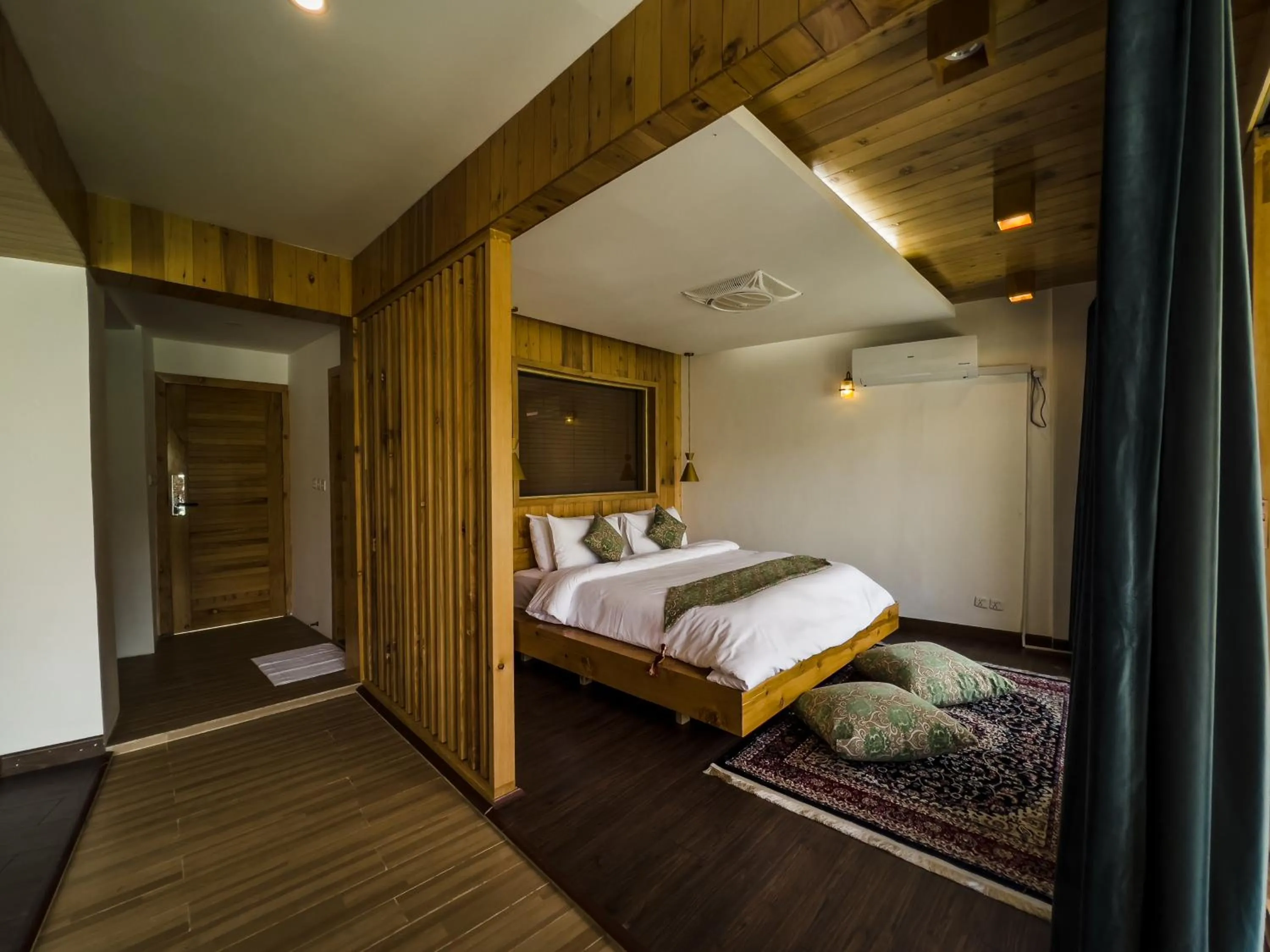 Bed in Famree Resort Hunza