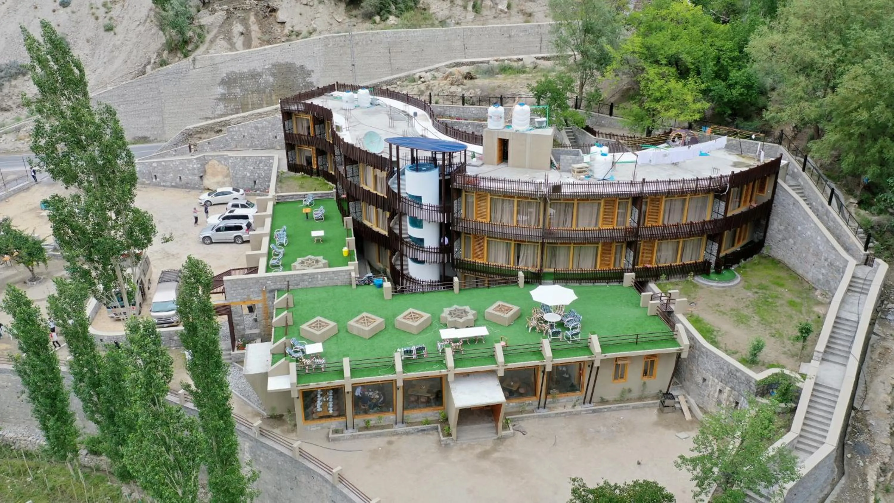 Property building in Famree Resort Hunza