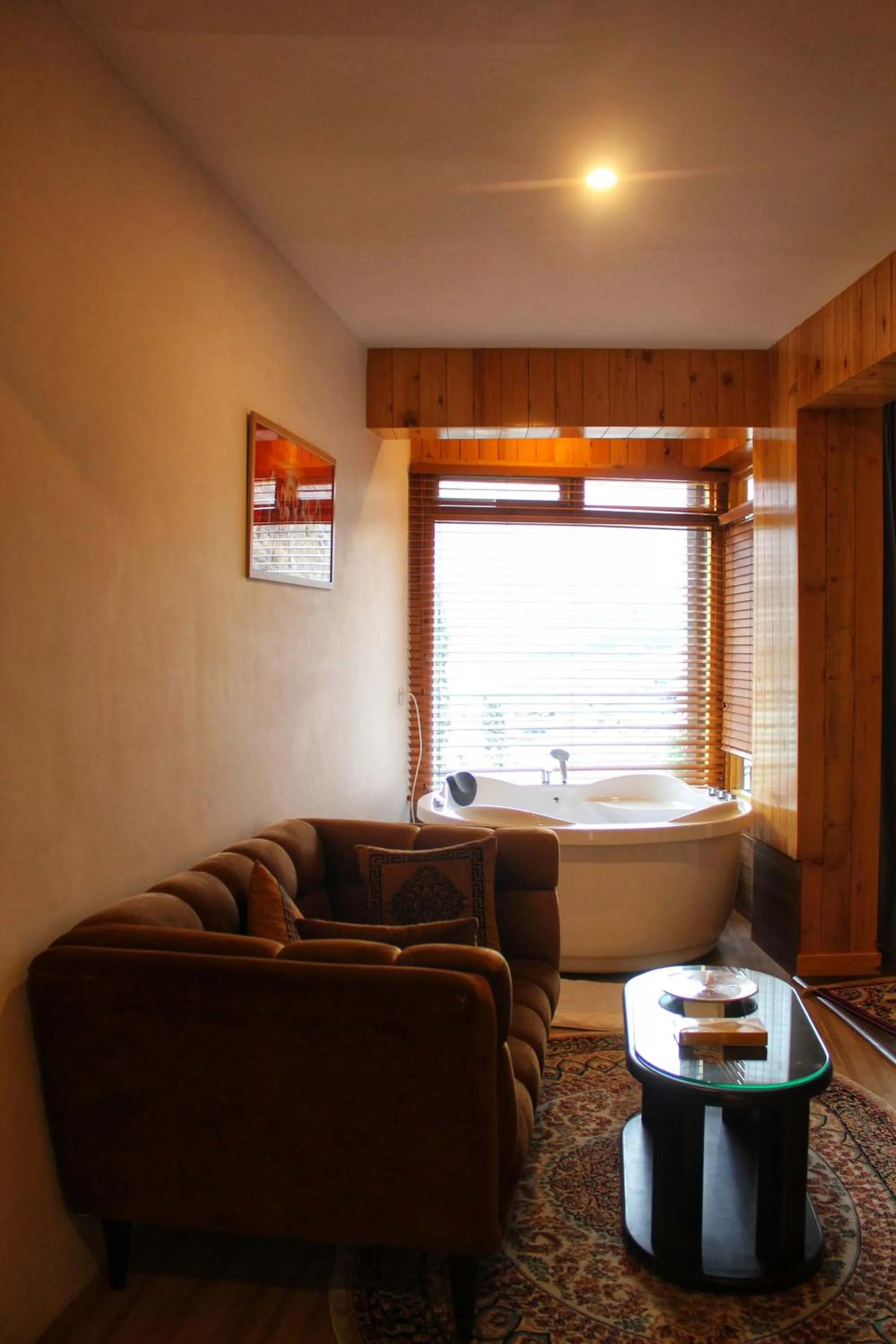 Living room in Famree Resort Hunza