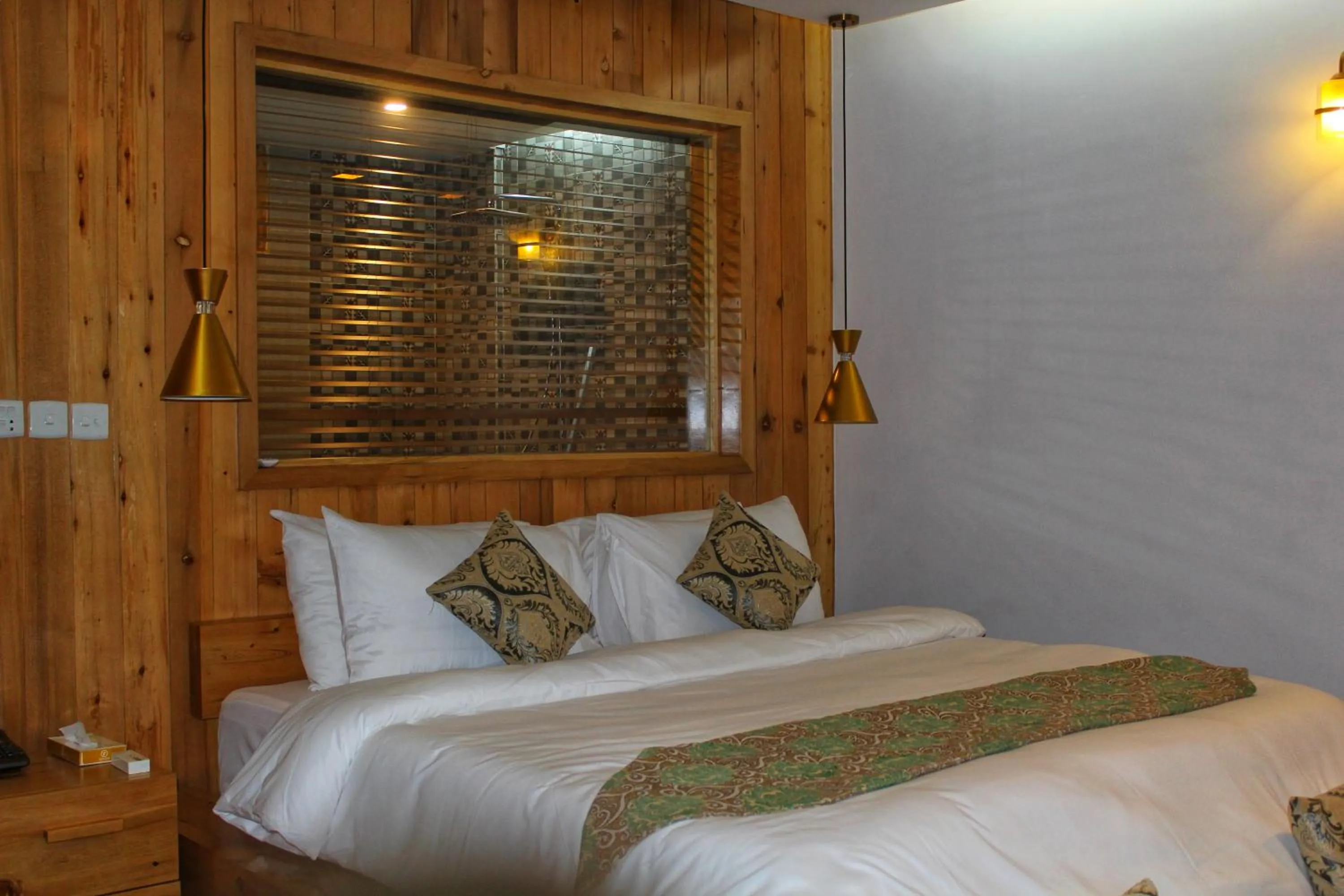 Bed in Famree Resort Hunza