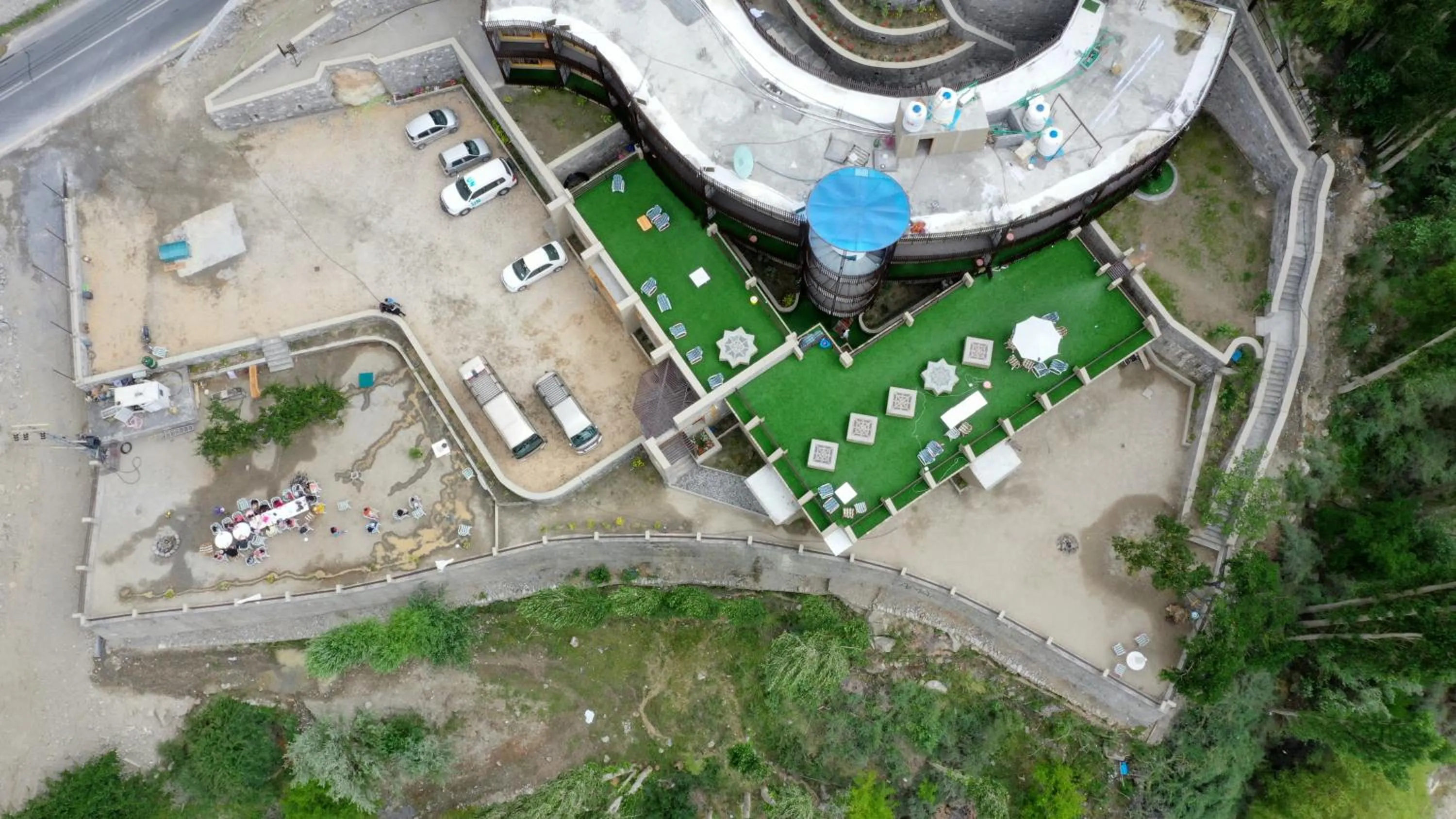 Property building in Famree Resort Hunza