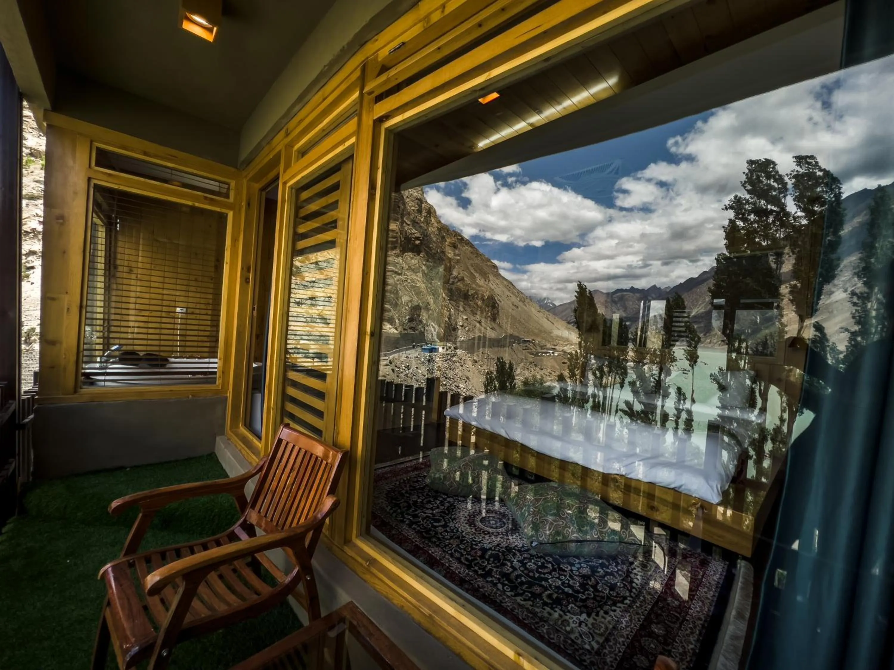 View (from property/room) in Famree Resort Hunza