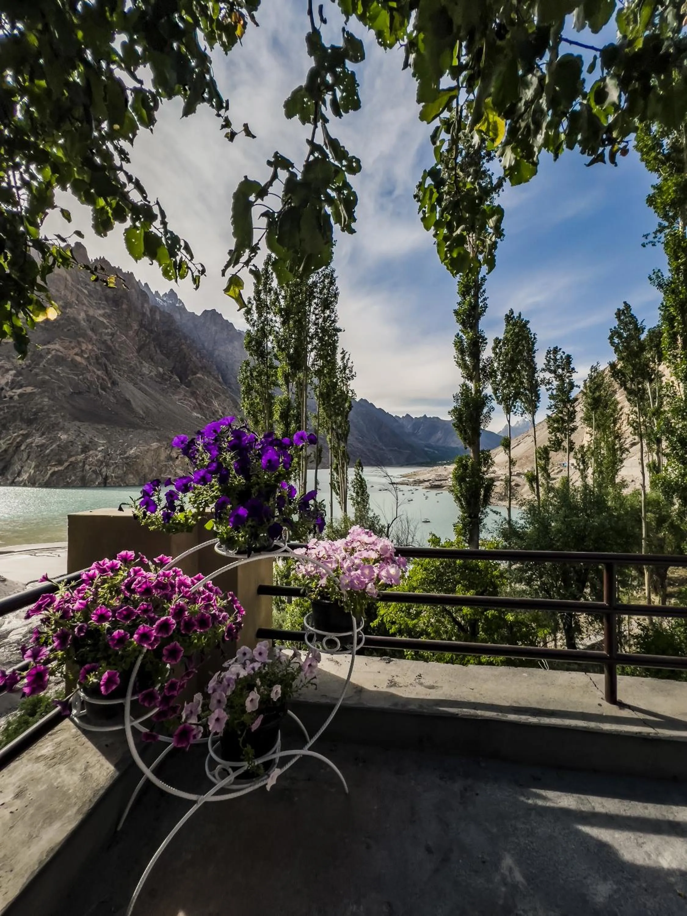 View (from property/room) in Famree Resort Hunza
