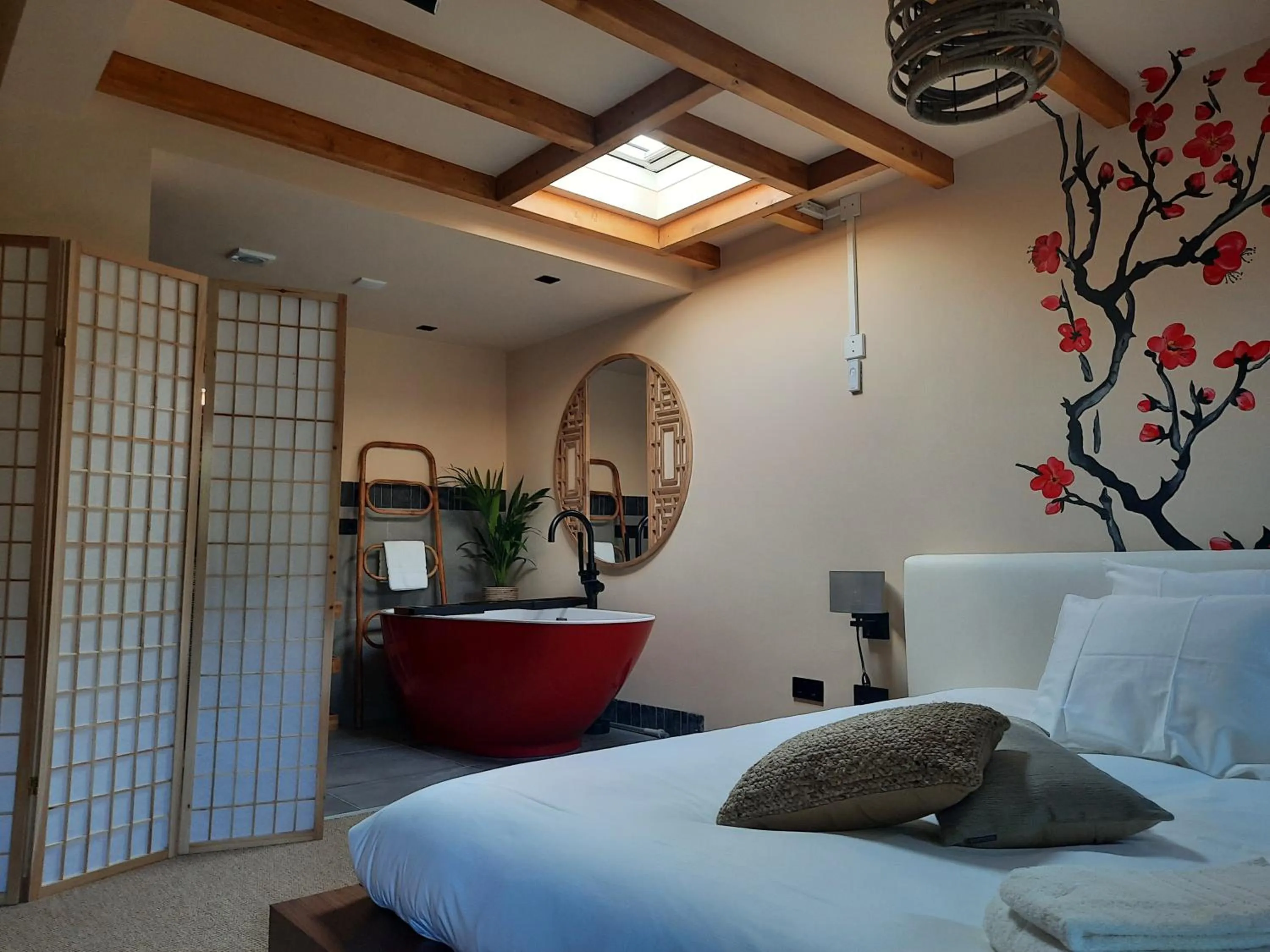 Bed in Boutique Hotel de Drentse Liefde