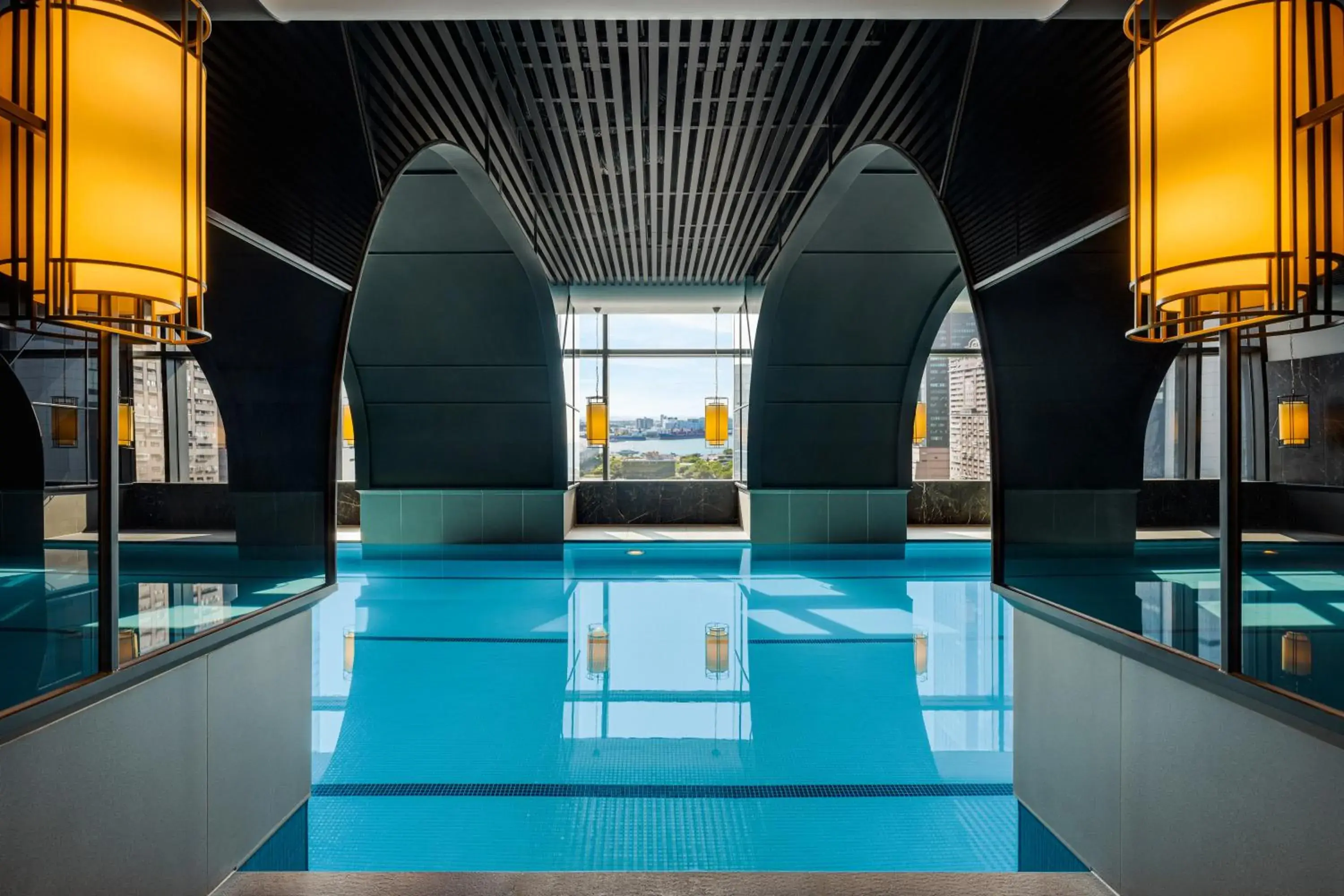 Swimming pool in InterContinental Kaohsiung by IHG Swimming pool in InterContinental Kaohsiung by IHG