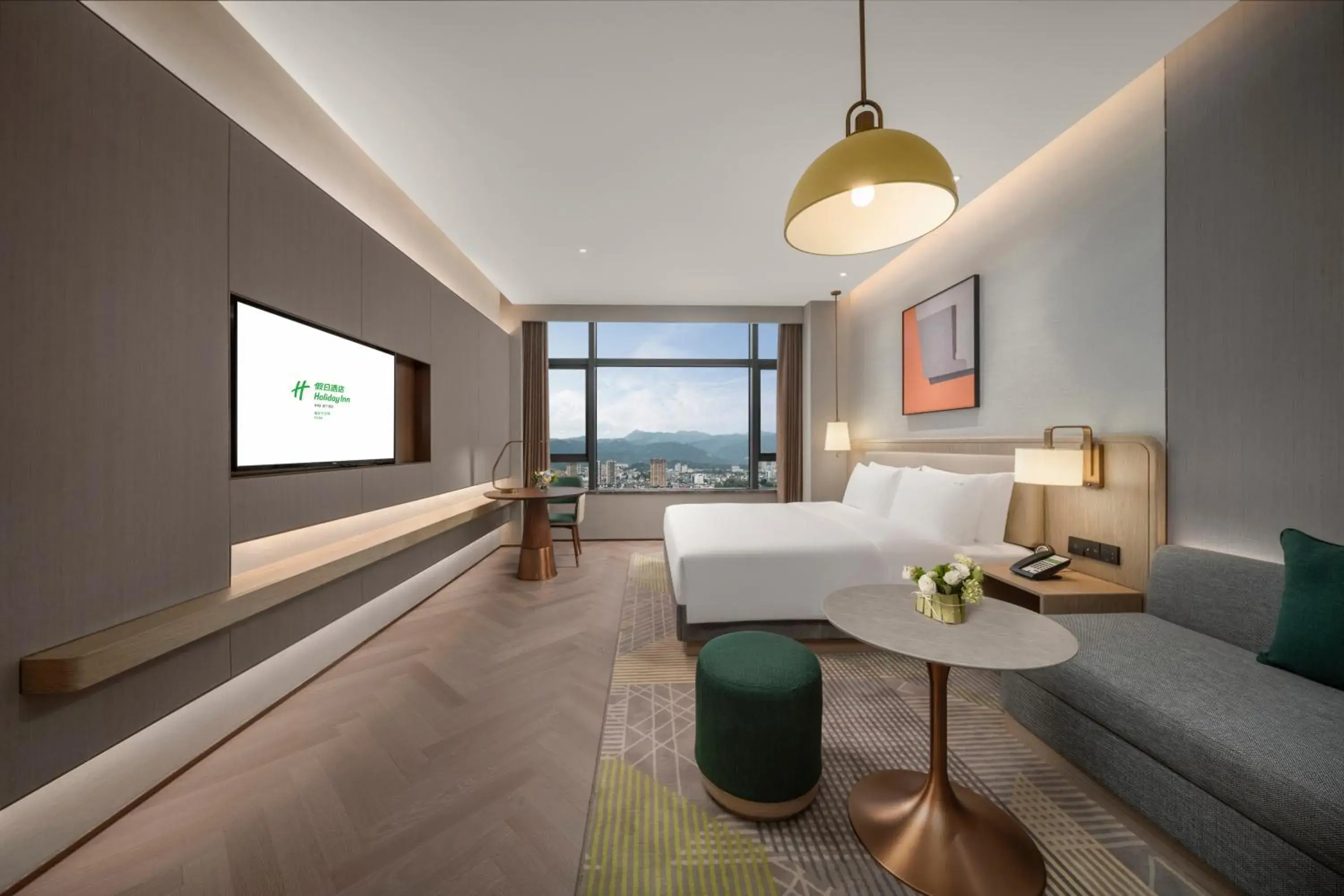 Standard King Room in Holiday Inn Fu'an Standard King Room in Holiday Inn Fu'an