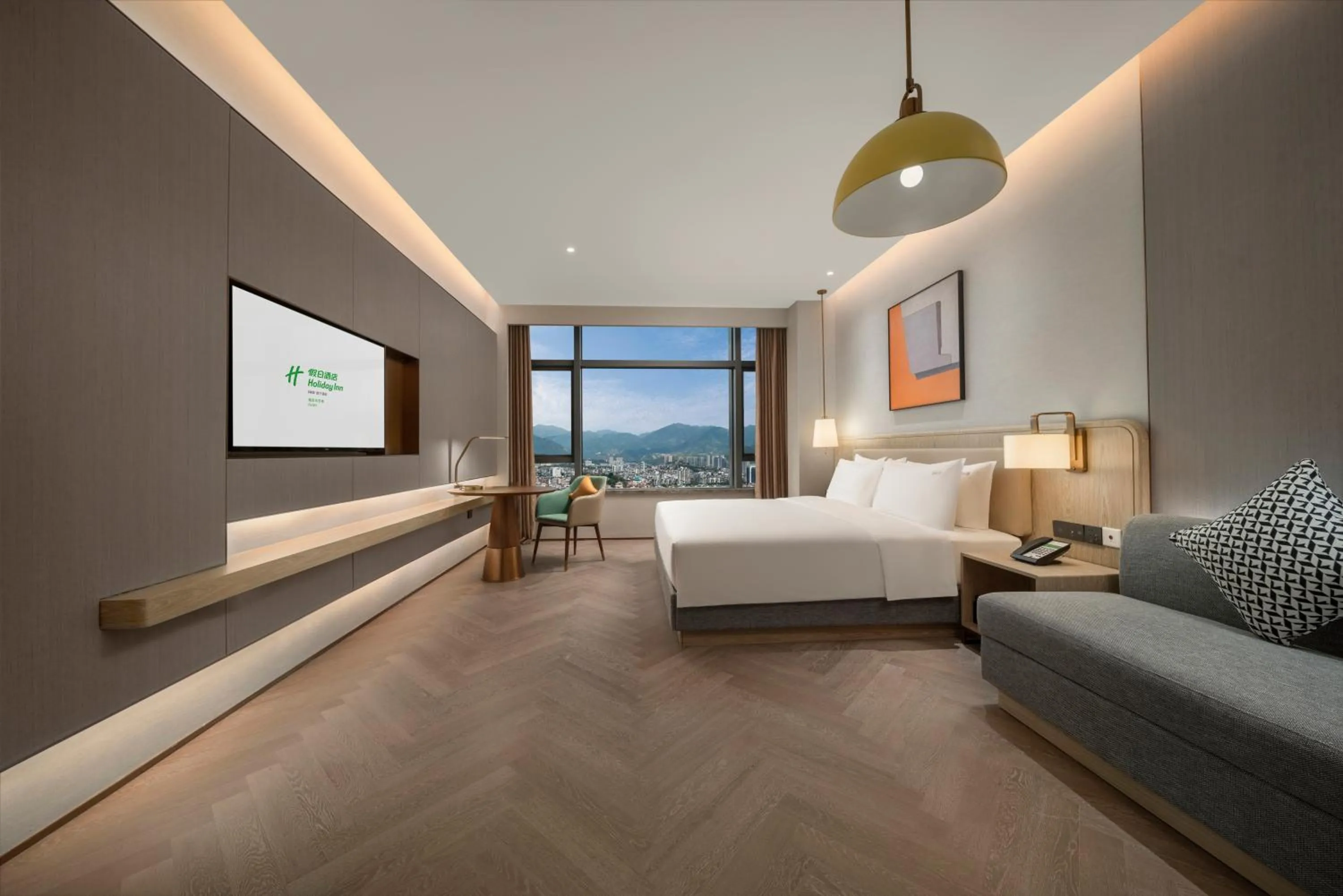 Photo of the whole room, Bed in Holiday Inn Fu'an