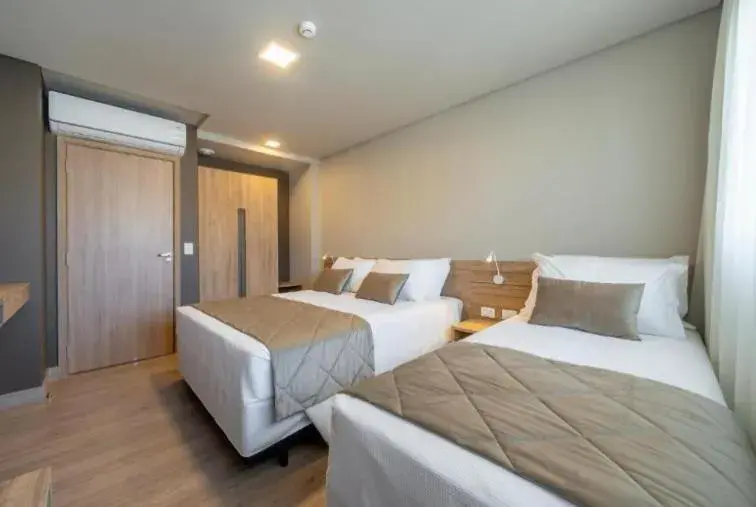 Bed in Laghetto Gramado Golden Resort Bed in Laghetto Gramado Golden Resort