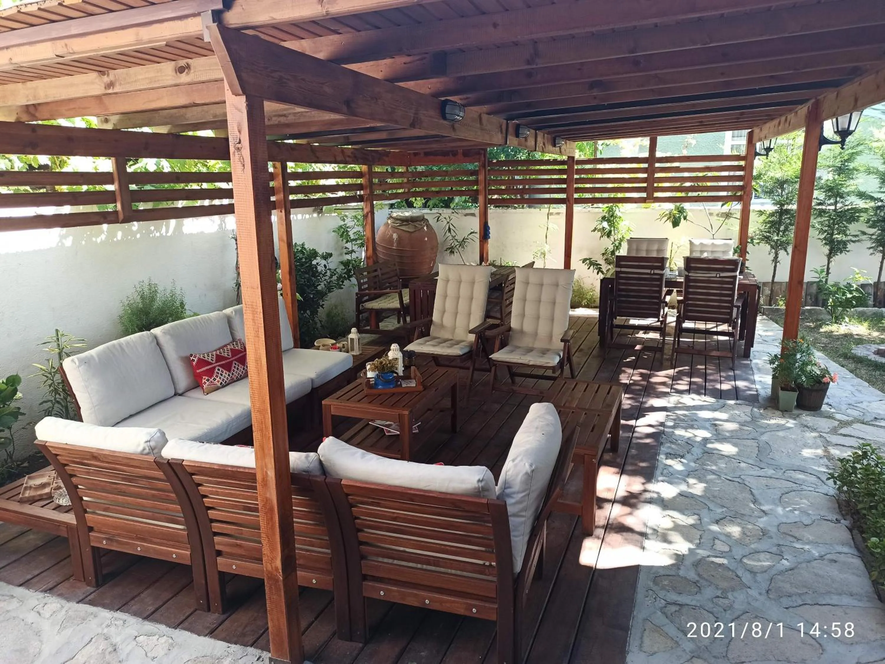 Garden in Konak Bindallı