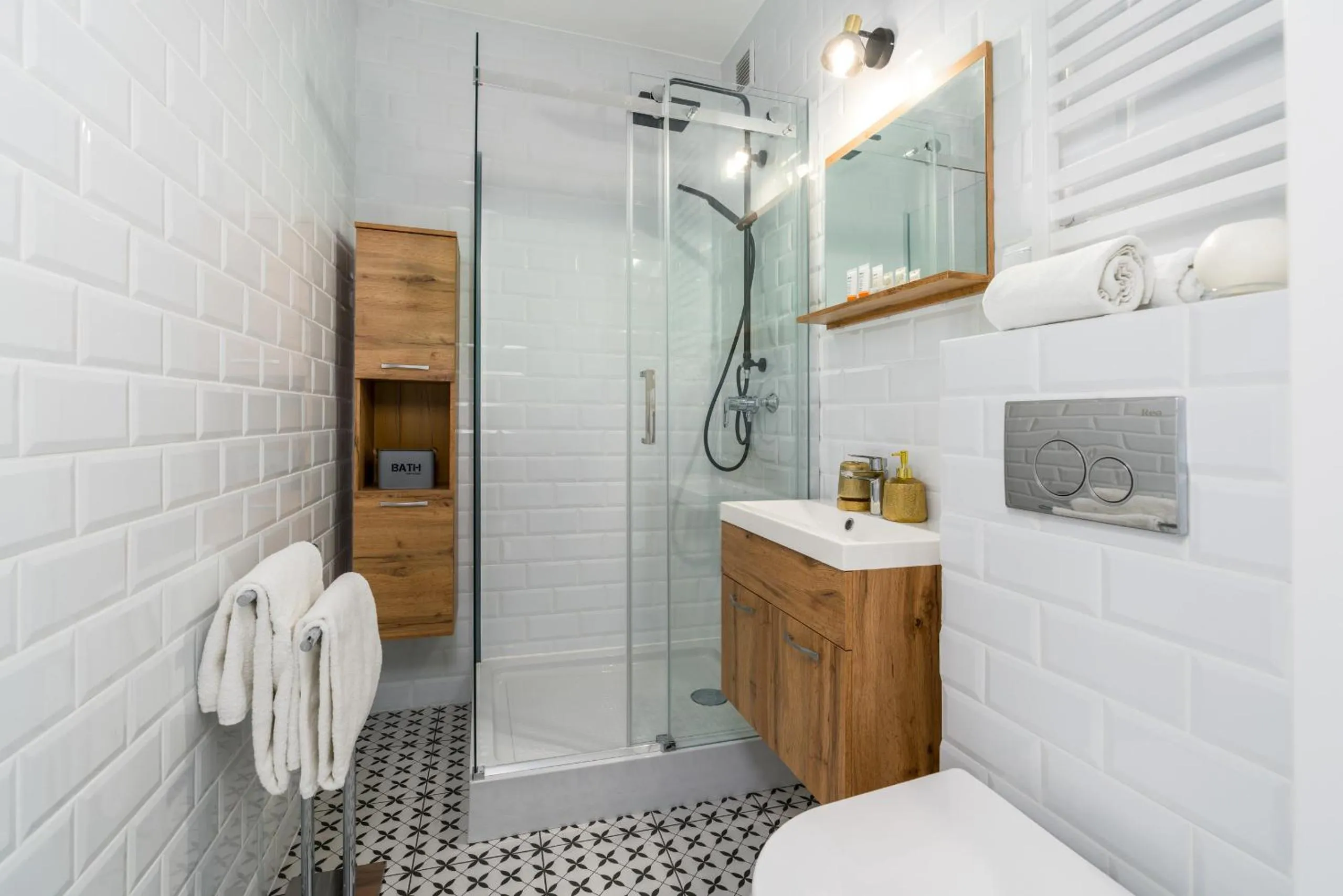 Bathroom in Apartments Poznań Keplera by Noclegi Renters