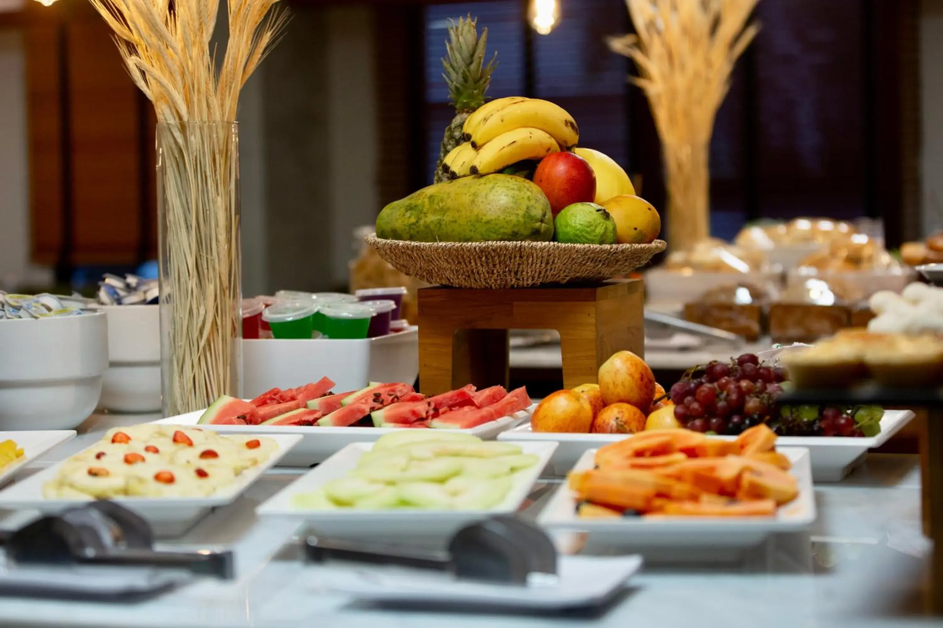 Buffet breakfast in LA HOTEL VOTUPORANGA Buffet breakfast in LA HOTEL VOTUPORANGA