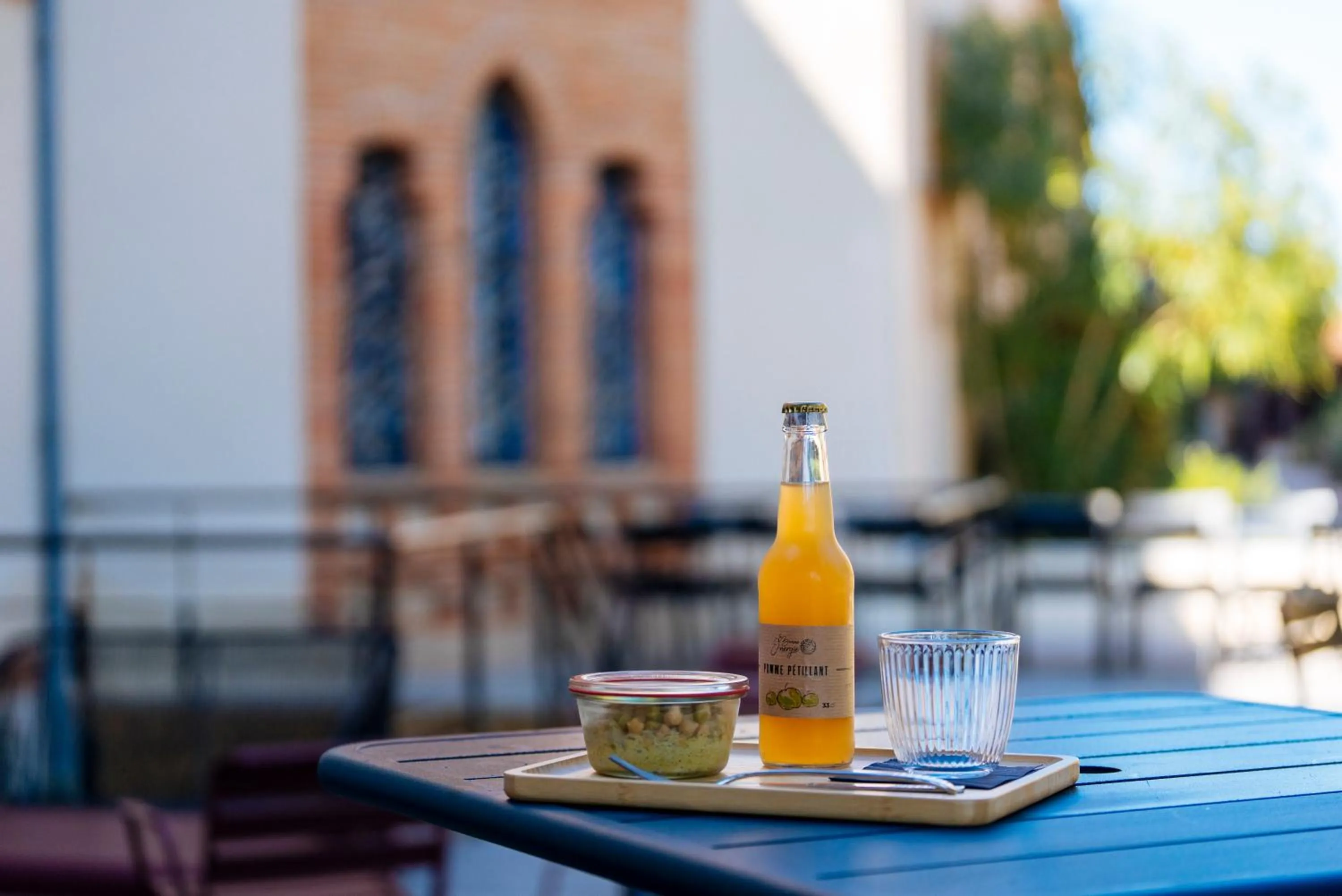 Lunch in Hotellerie de l'Abbaye du Désert