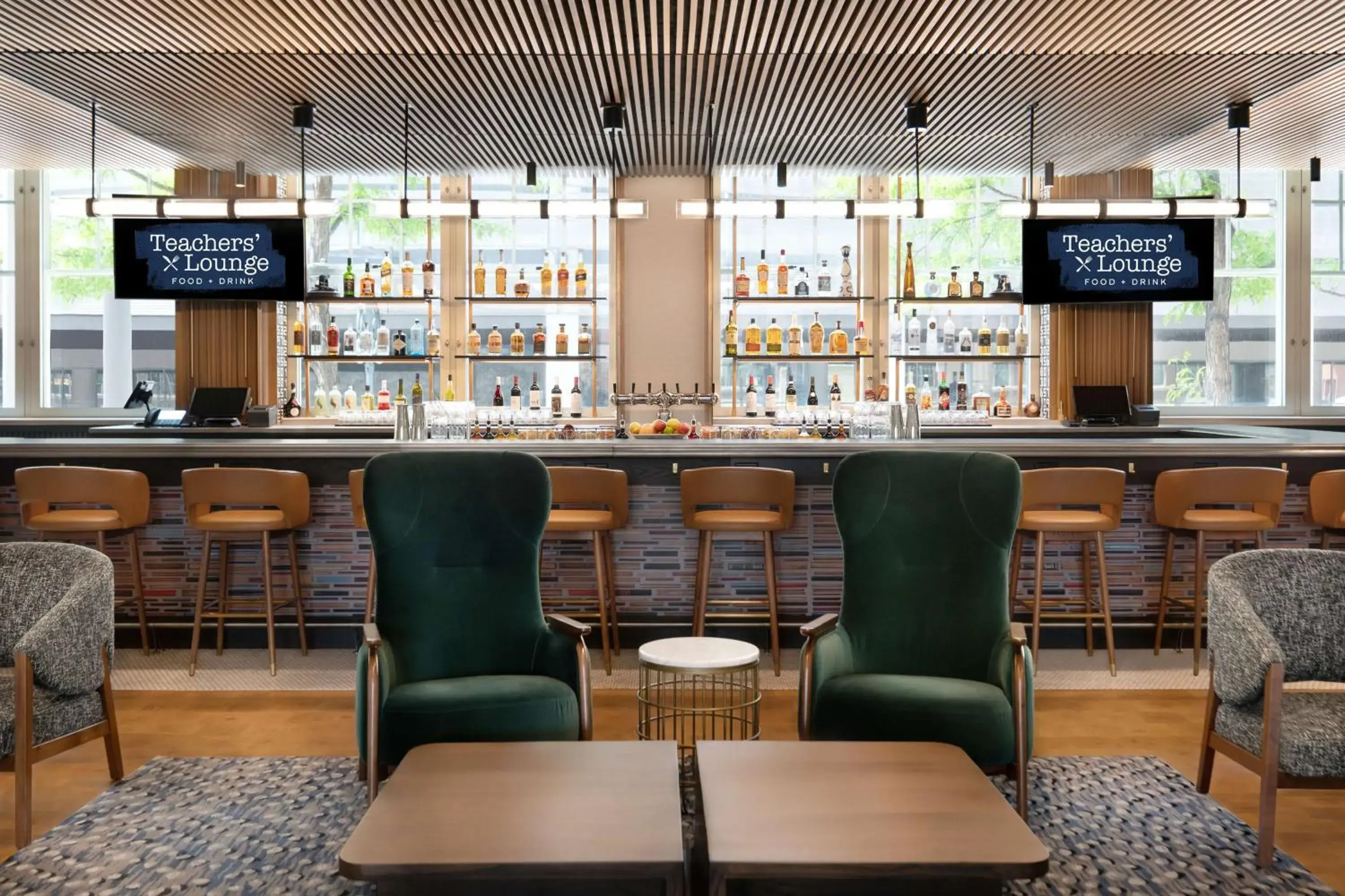 Lounge or bar in The Slate Hotel Denver Downtown, Tapestry by Hilton Lounge or bar in The Slate Hotel Denver Downtown, Tapestry by Hilton
