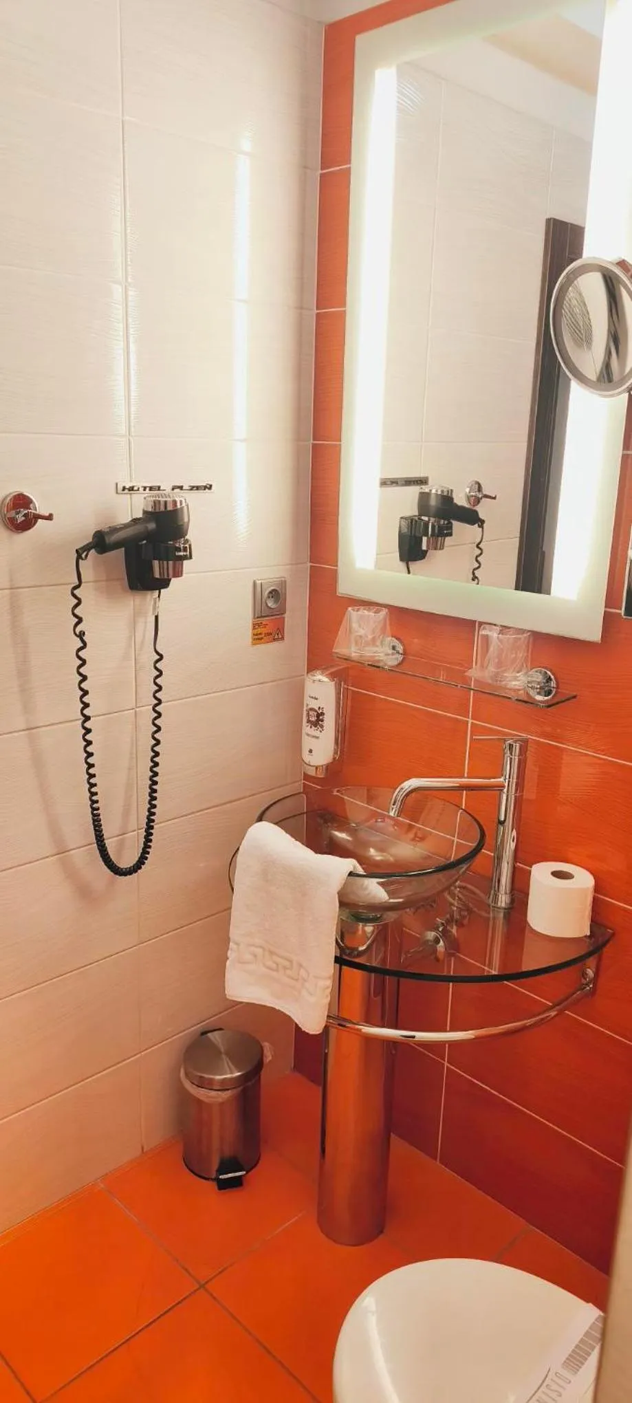 Bathroom in Hotel Plzeň