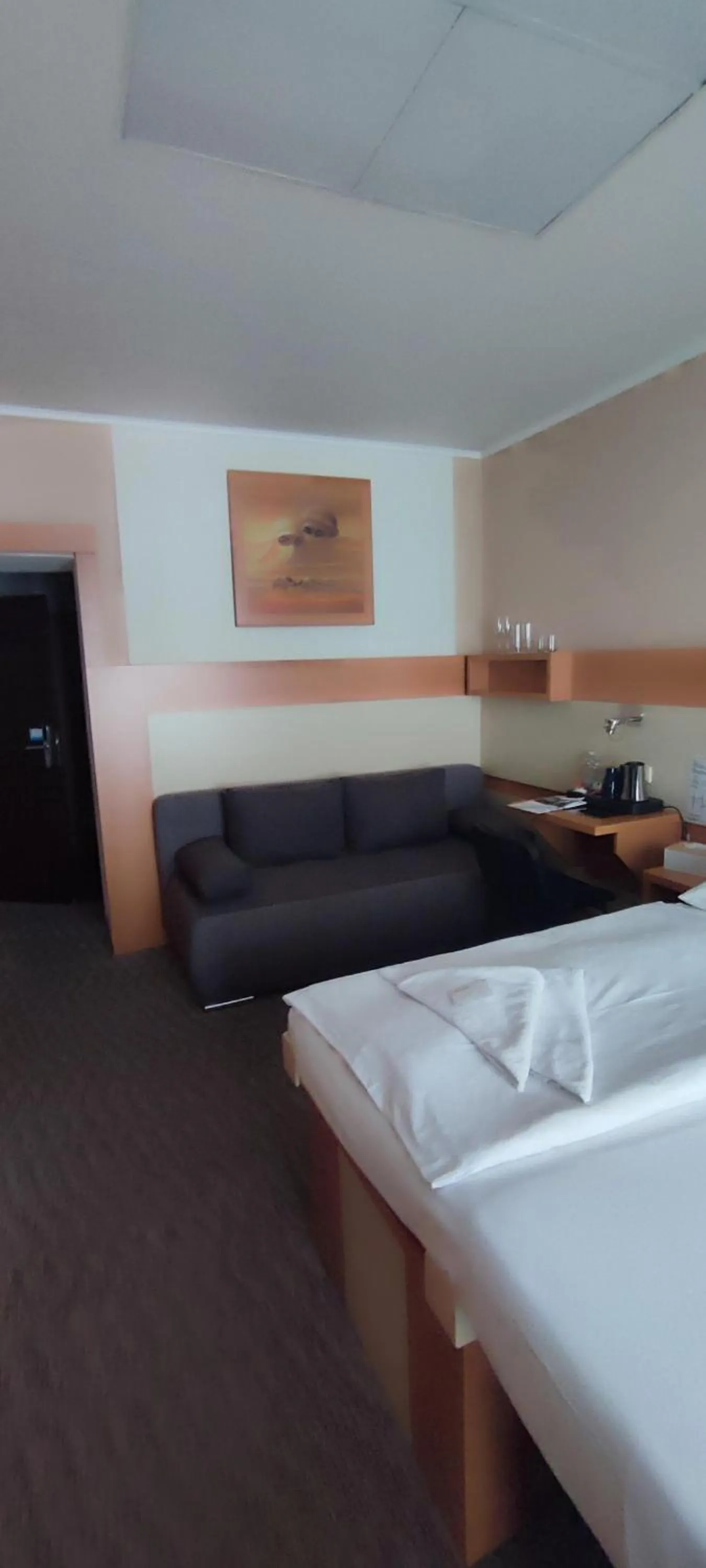 Bedroom, Bed in Hotel Plzeň