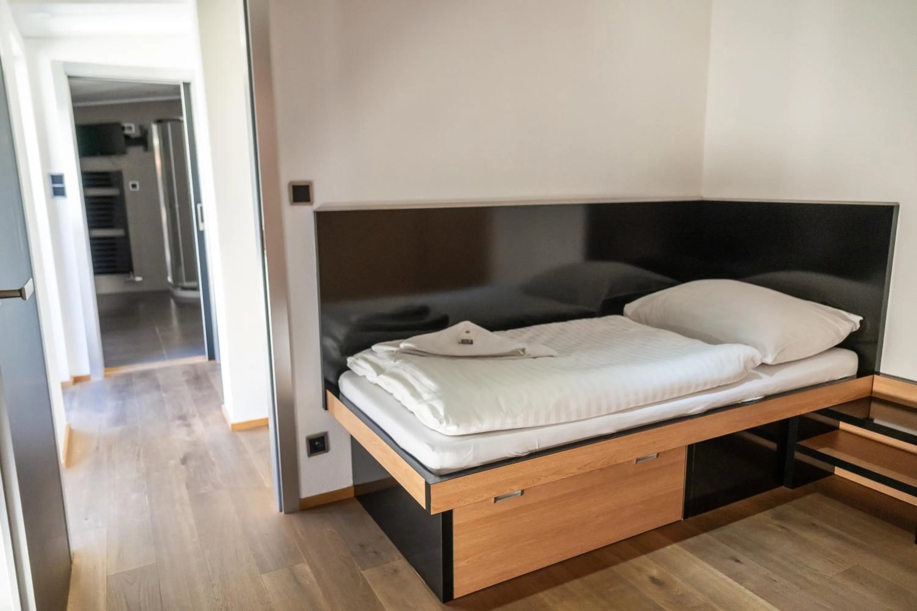 Bedroom, Bed in Hotel Plzeň