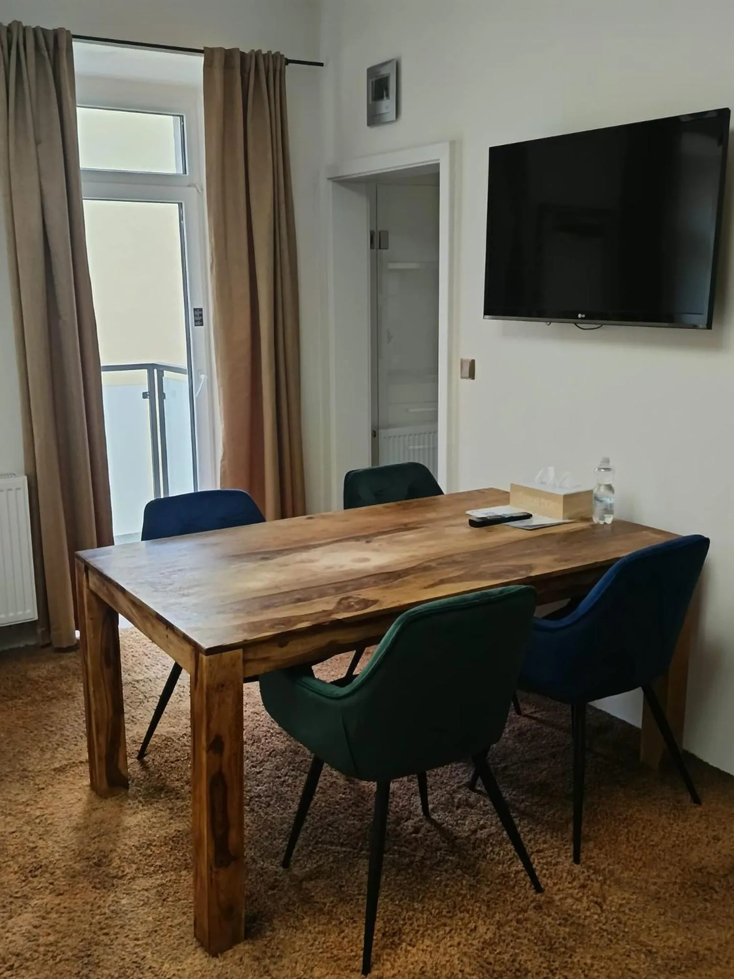 Seating area in Hotel Plzeň