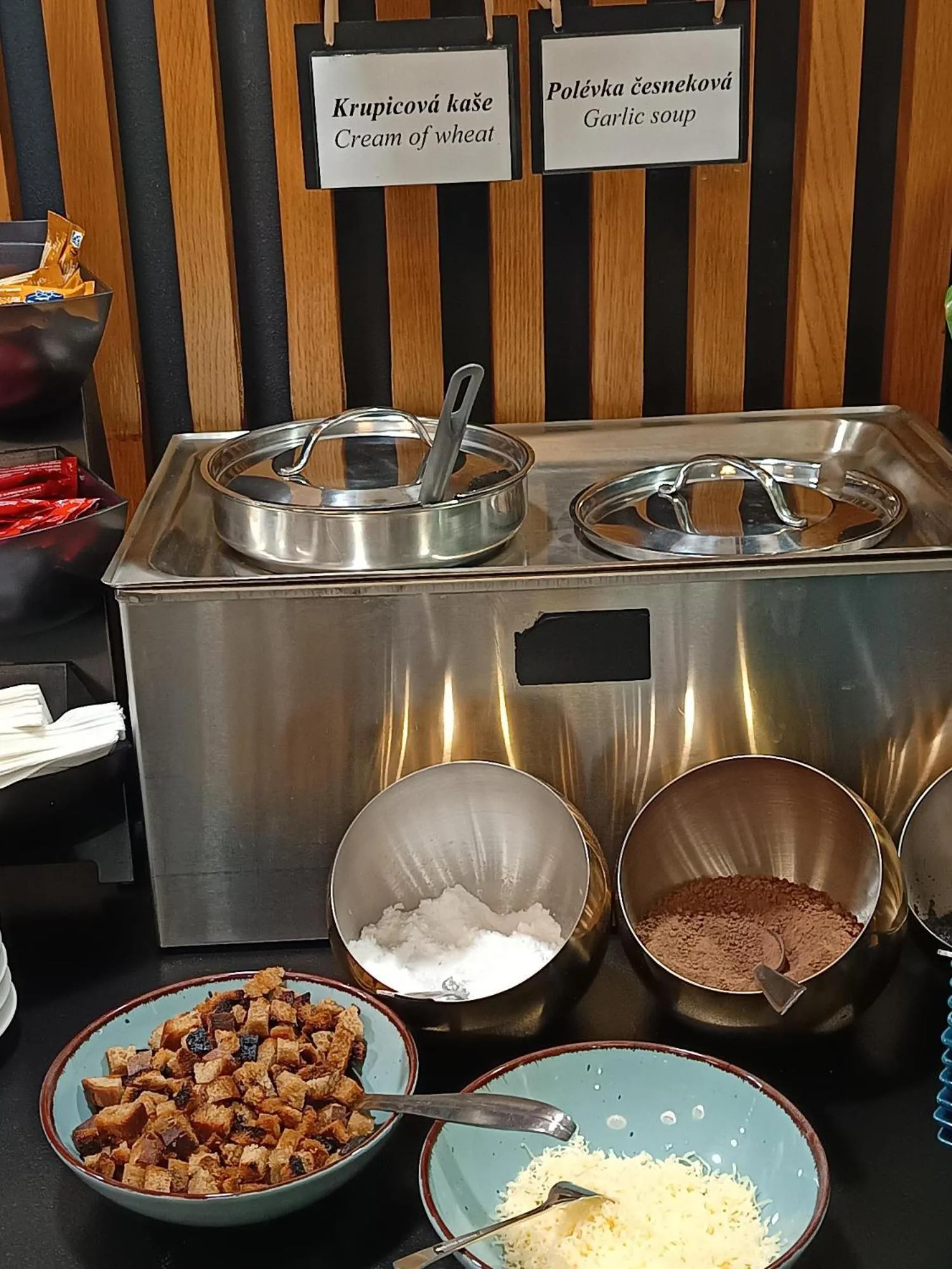 Breakfast in Hotel Plzeň