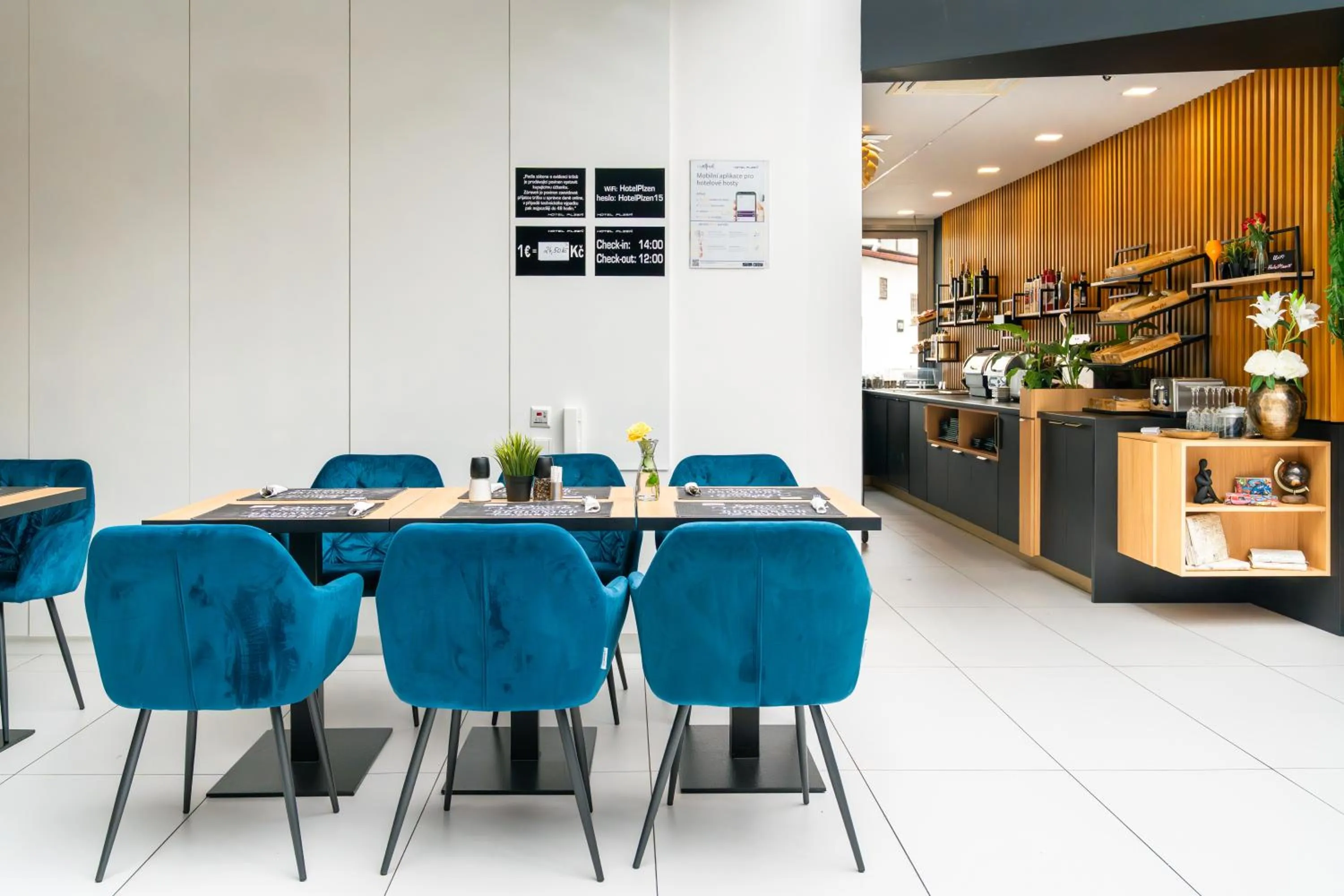 Breakfast in Hotel Plzeň