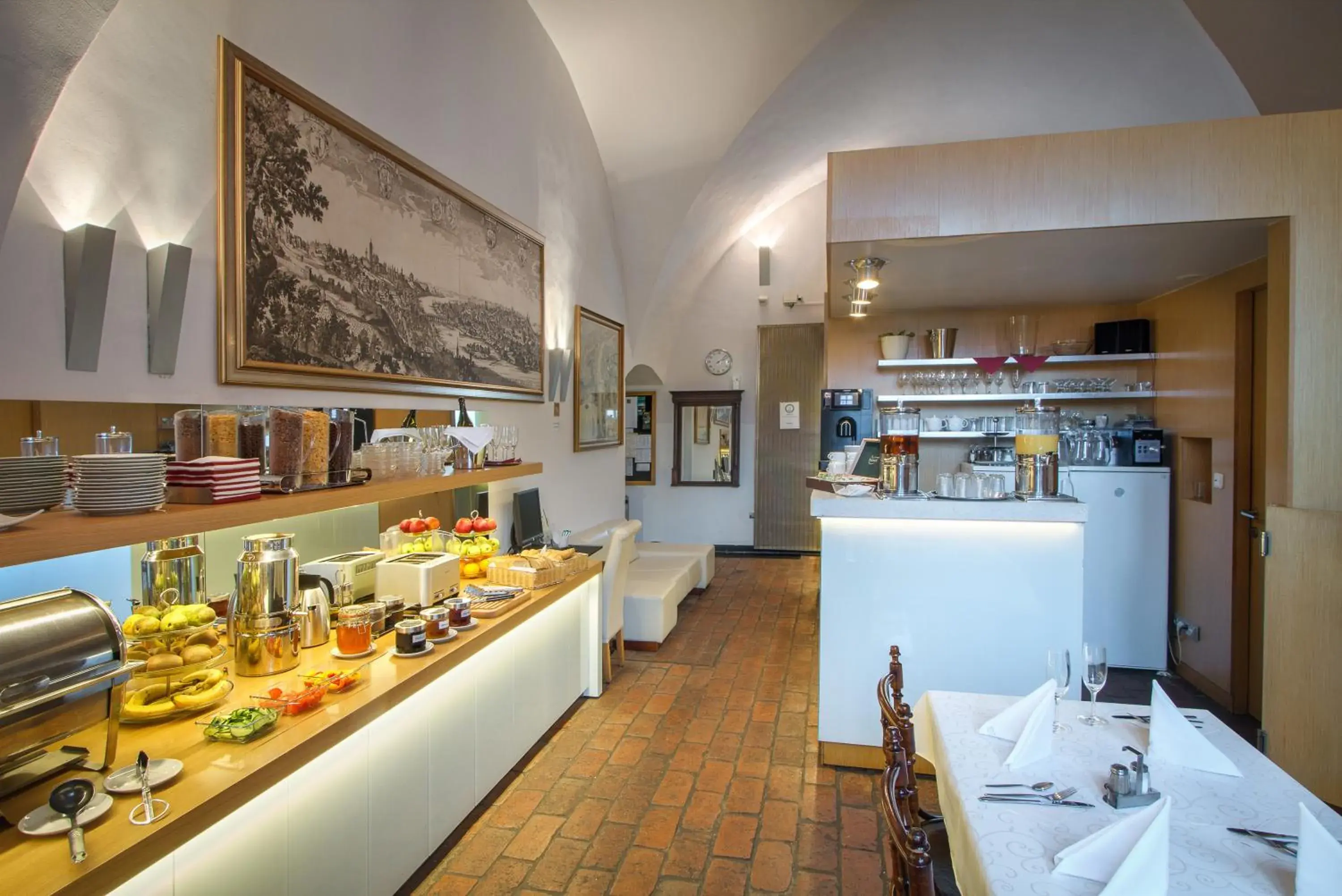 Buffet breakfast in Monastery Hotel Buffet breakfast in Monastery Hotel