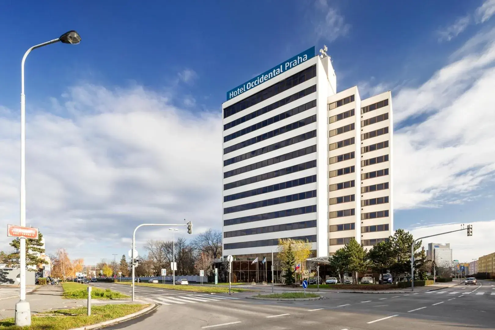 Facade/entrance in Occidental Praha Facade/entrance in Occidental Praha