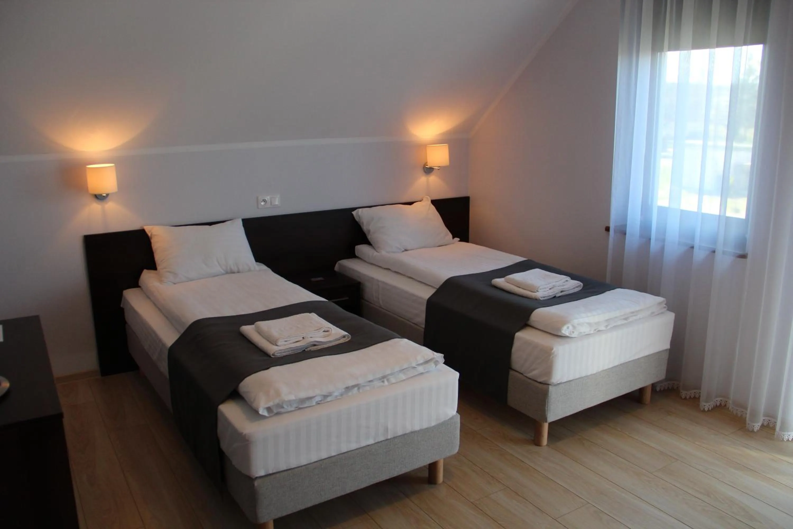 Bed in Zajazd Gościniec