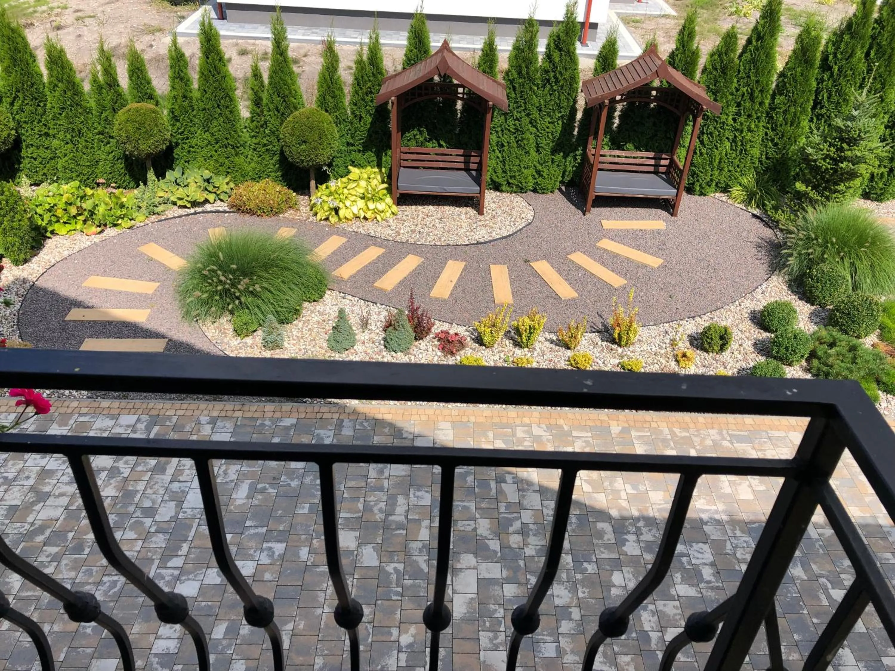 Balcony/Terrace in Zajazd Gościniec