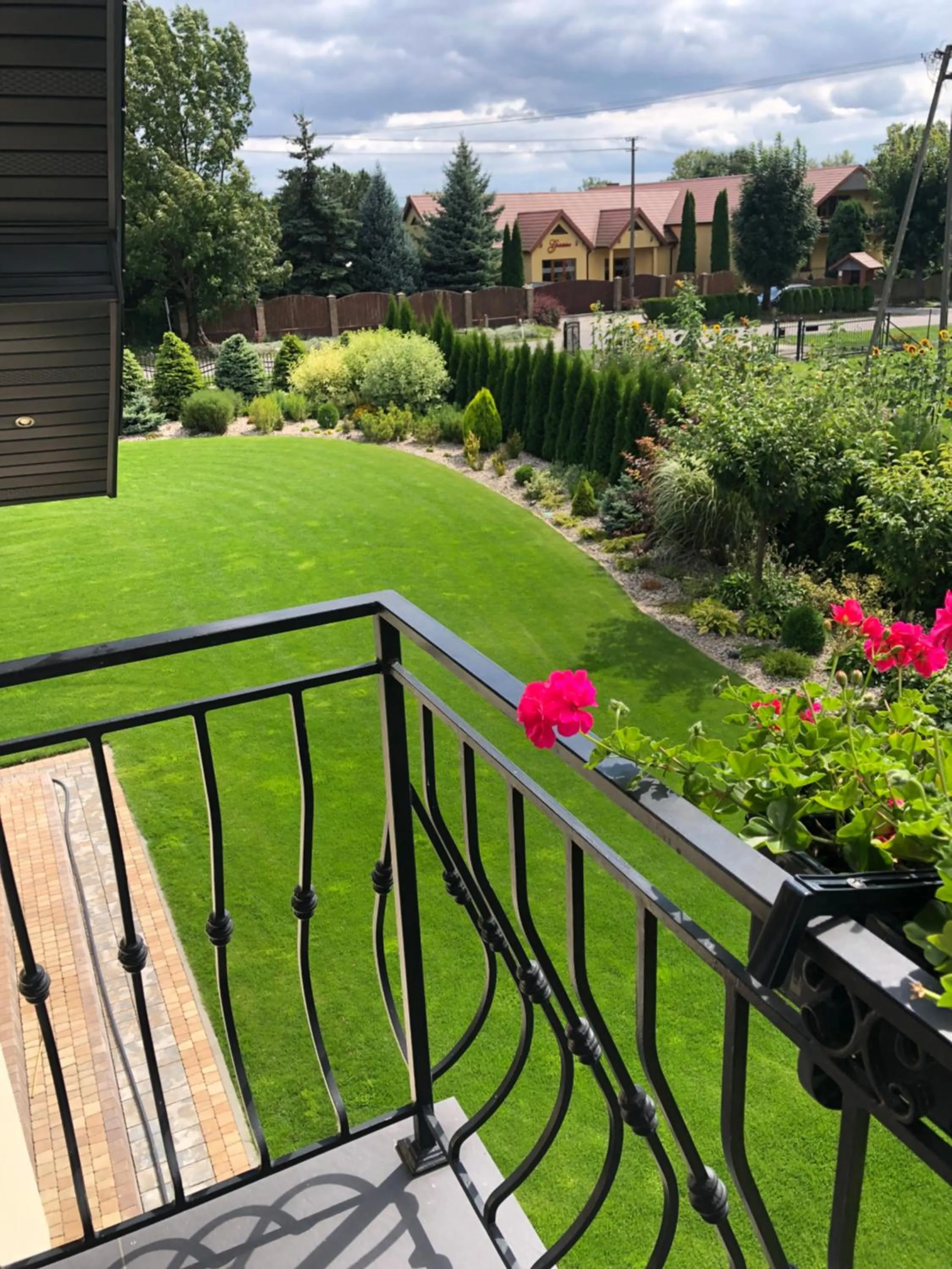 Garden in Zajazd Gościniec