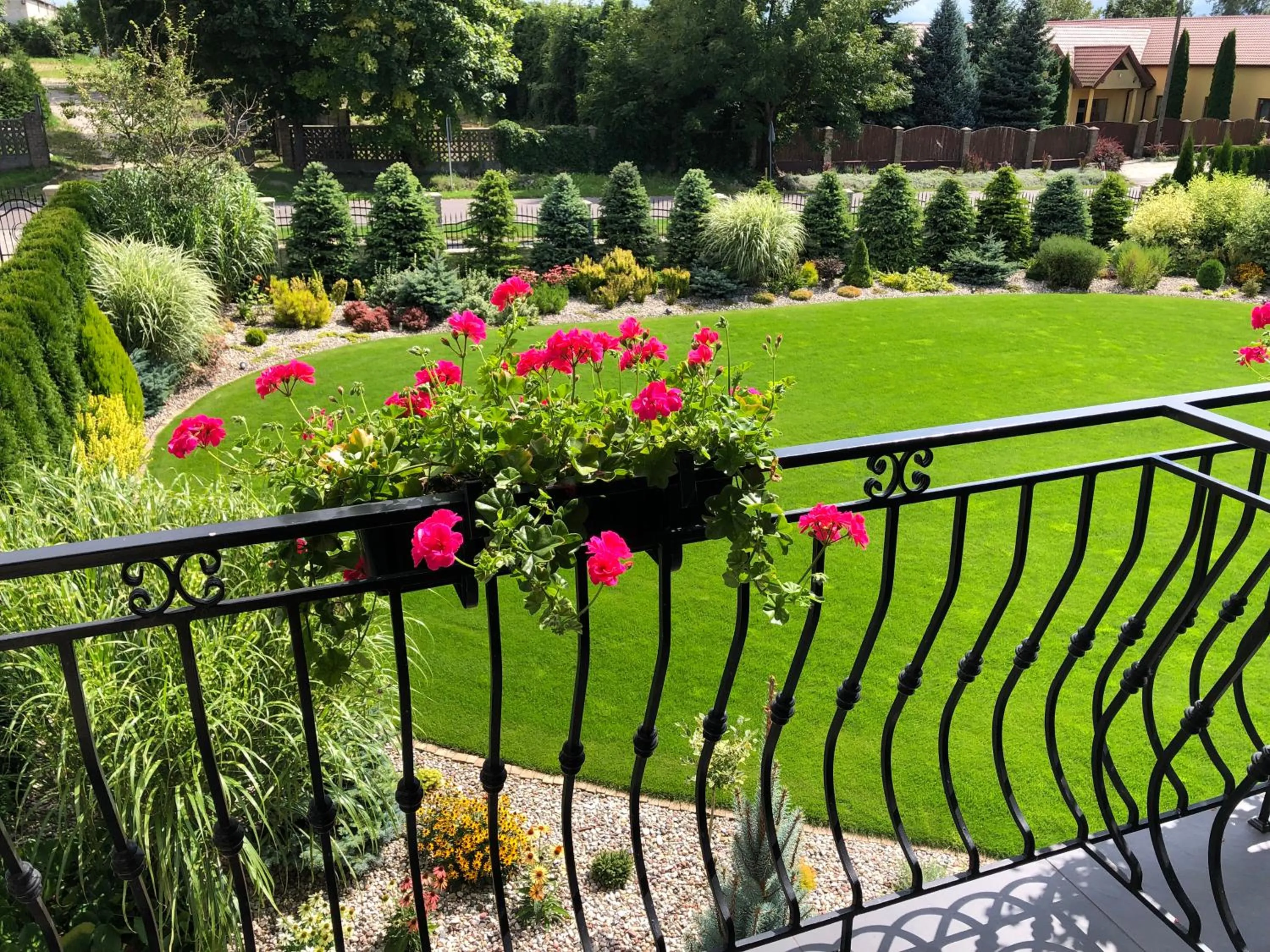 Garden in Zajazd Gościniec