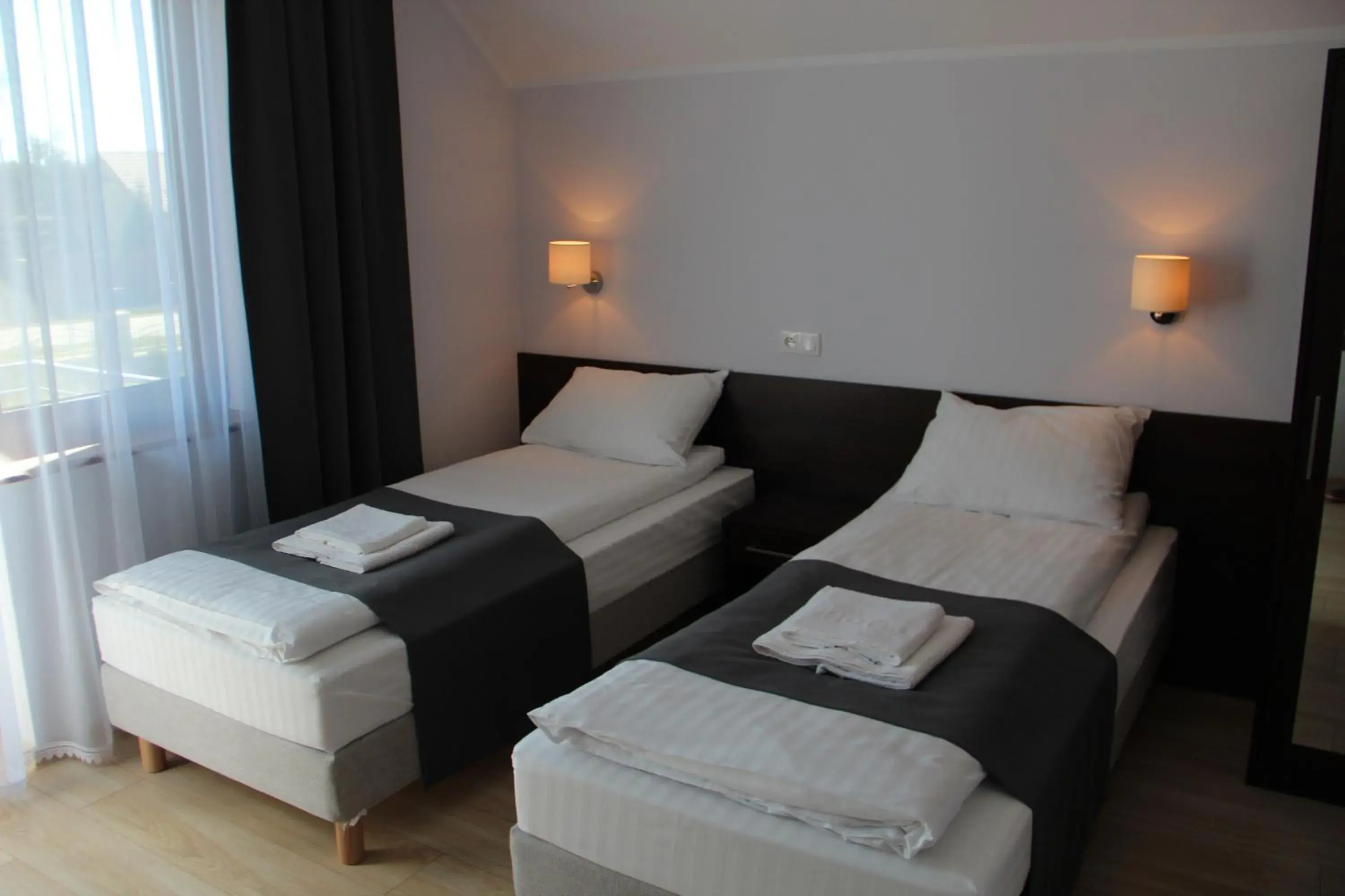 Twin Room with Balcony in Zajazd Gościniec Twin Room with Balcony in Zajazd Gościniec