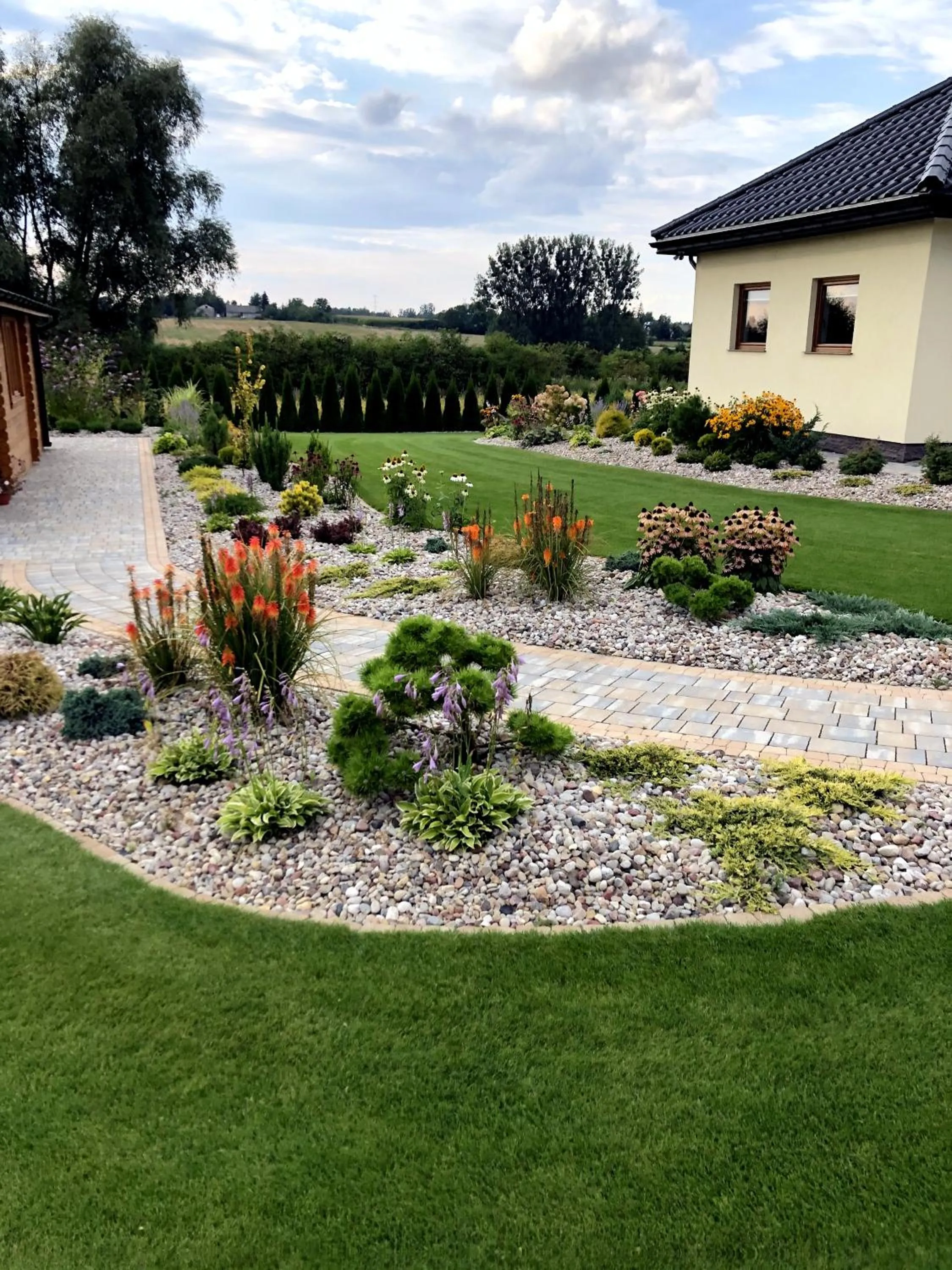 Garden in Zajazd Gościniec