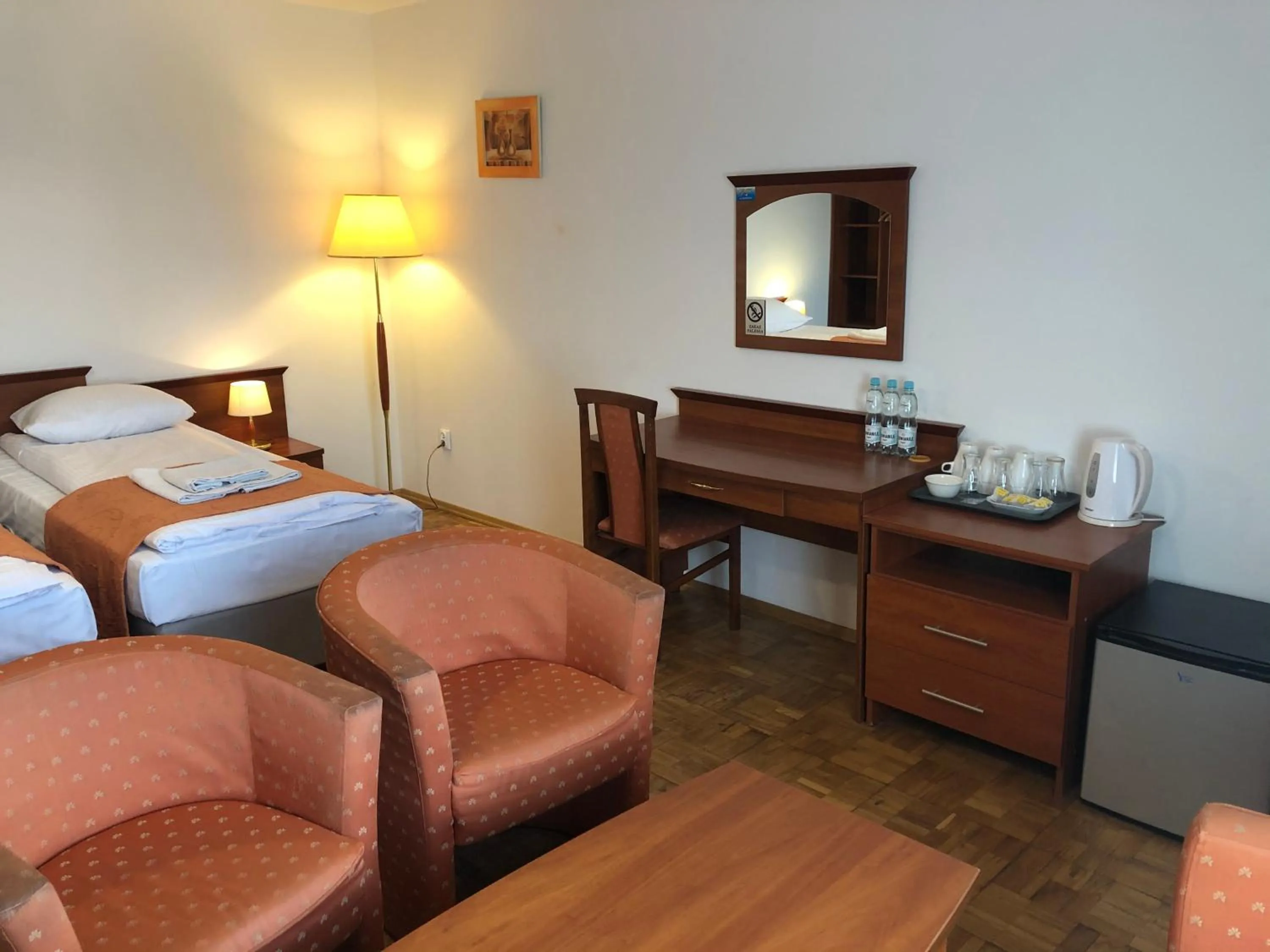 Bed in Zajazd Gościniec