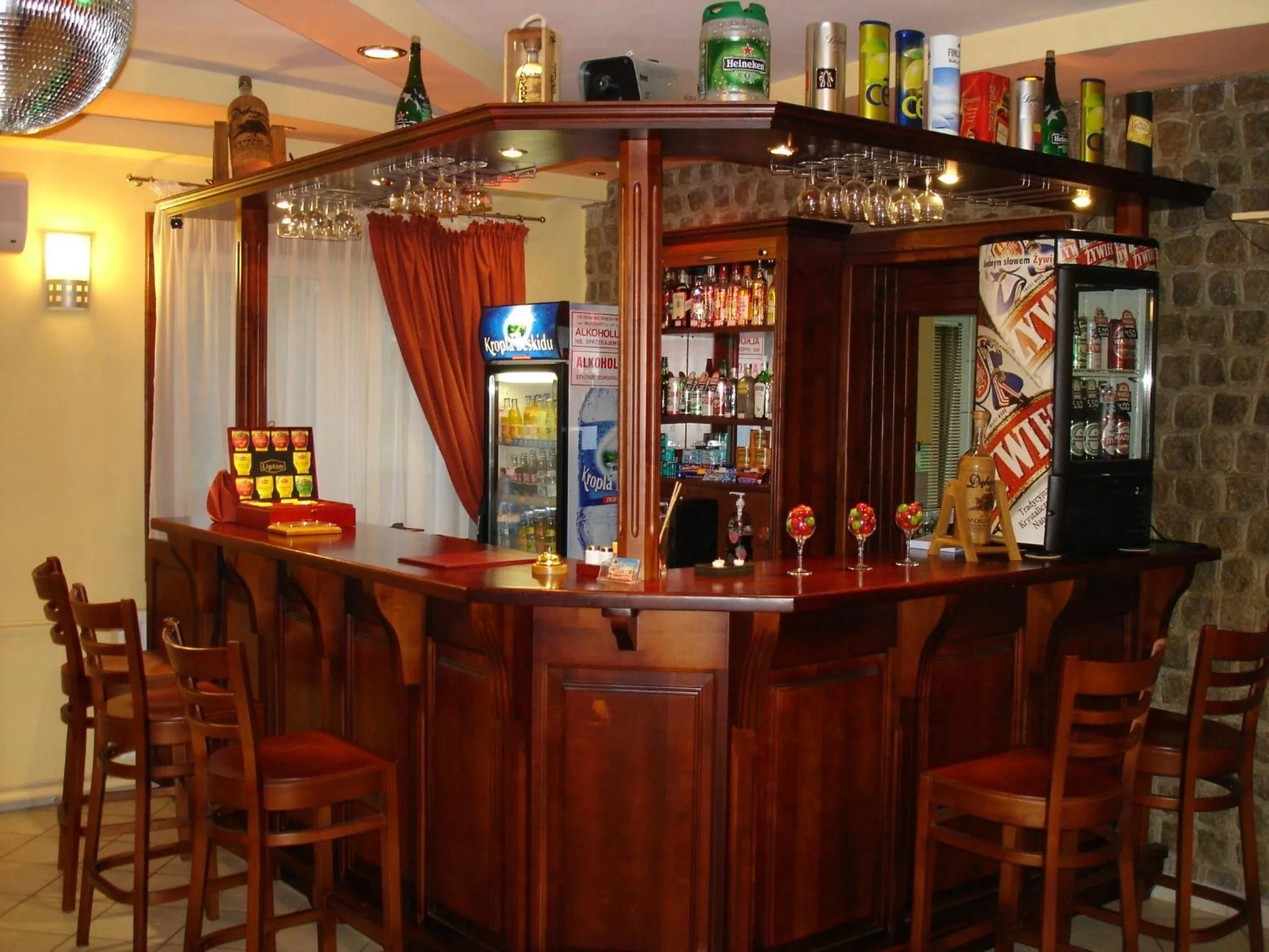 Lounge or bar in Zajazd Gościniec