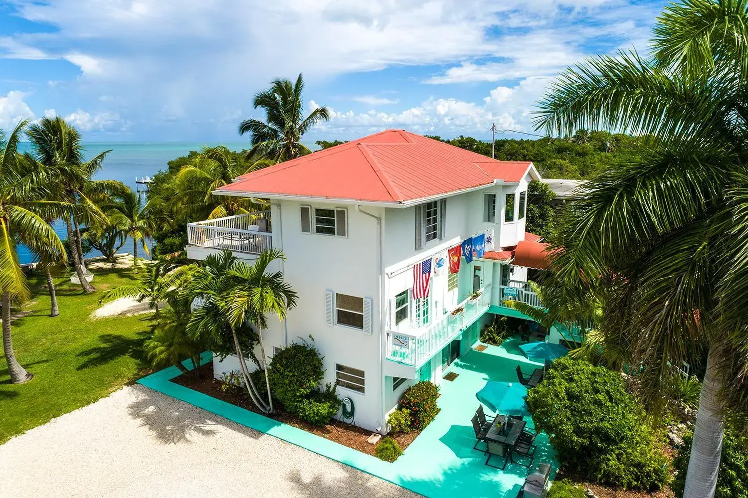 Property building in Gulf View Waterfront Resort Property building in Gulf View Waterfront Resort