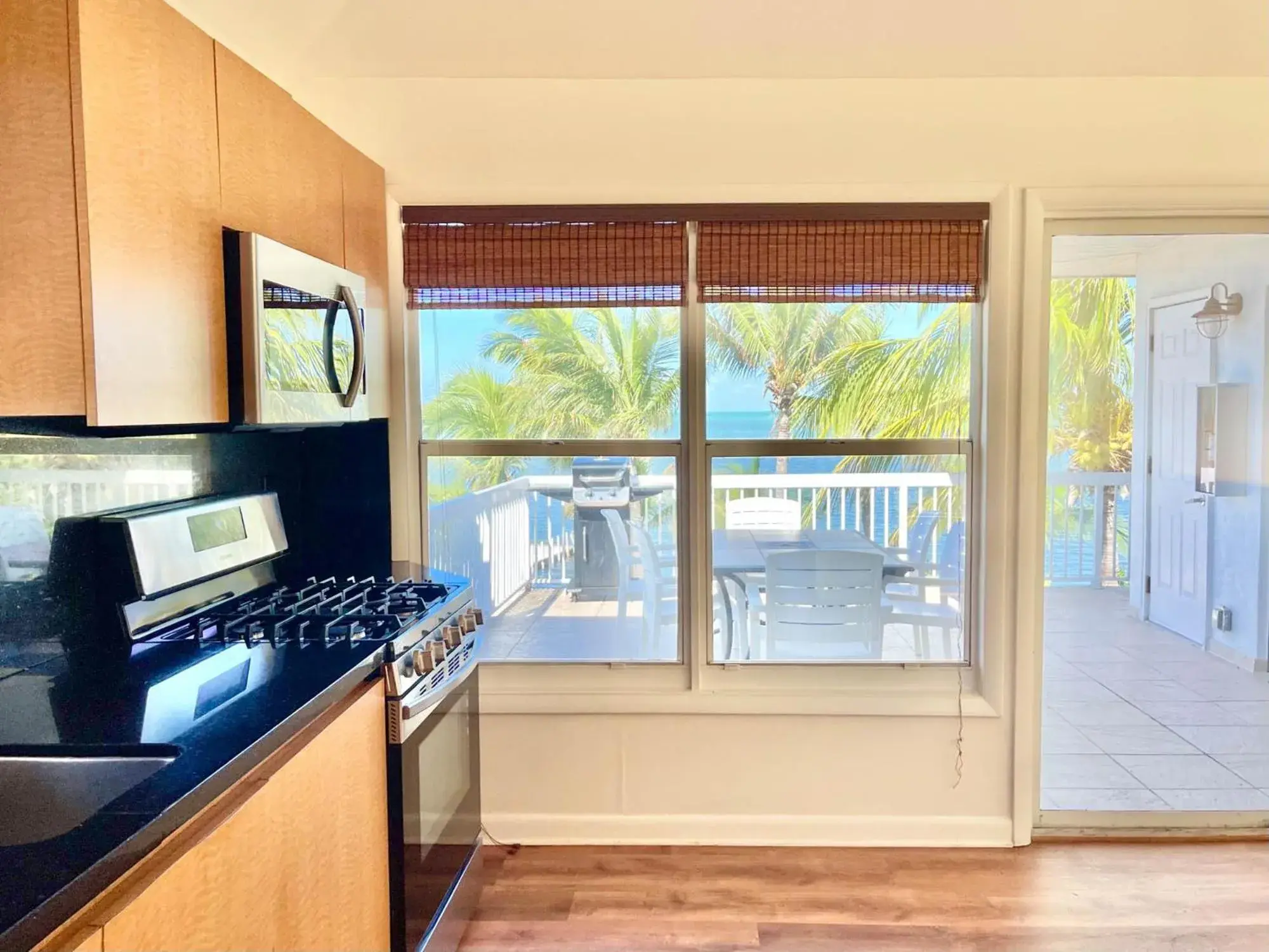 Kitchen or kitchenette in Gulf View Waterfront Resort Kitchen or kitchenette in Gulf View Waterfront Resort