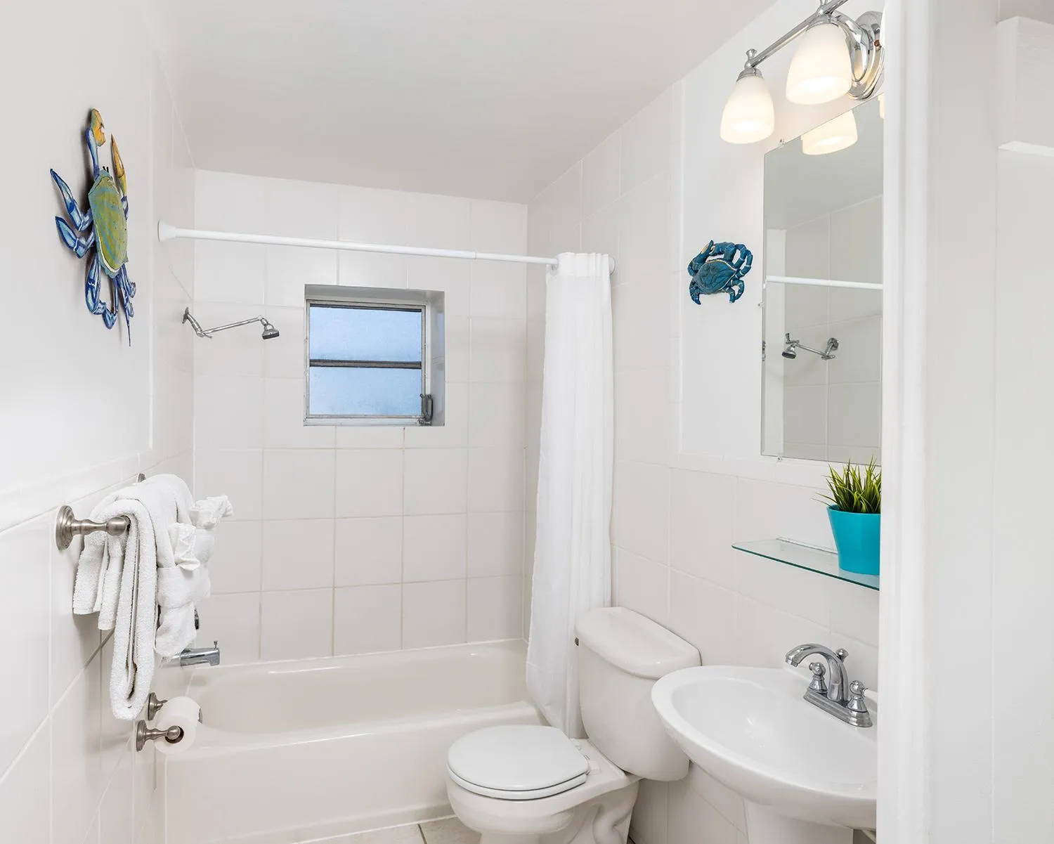 Bathroom in Gulf View Waterfront Resort