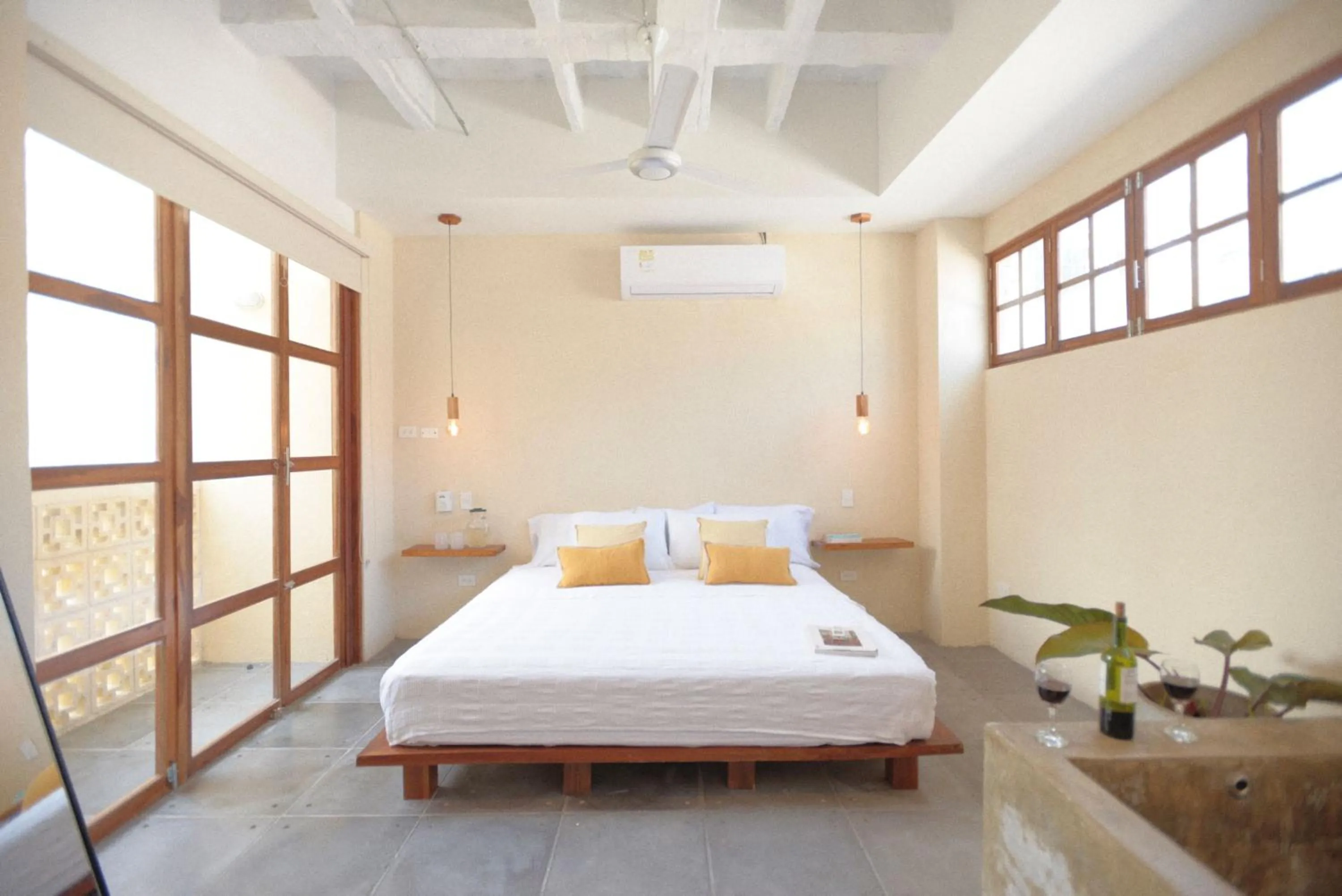 Photo of the whole room, Bed in La Casa del Totumo