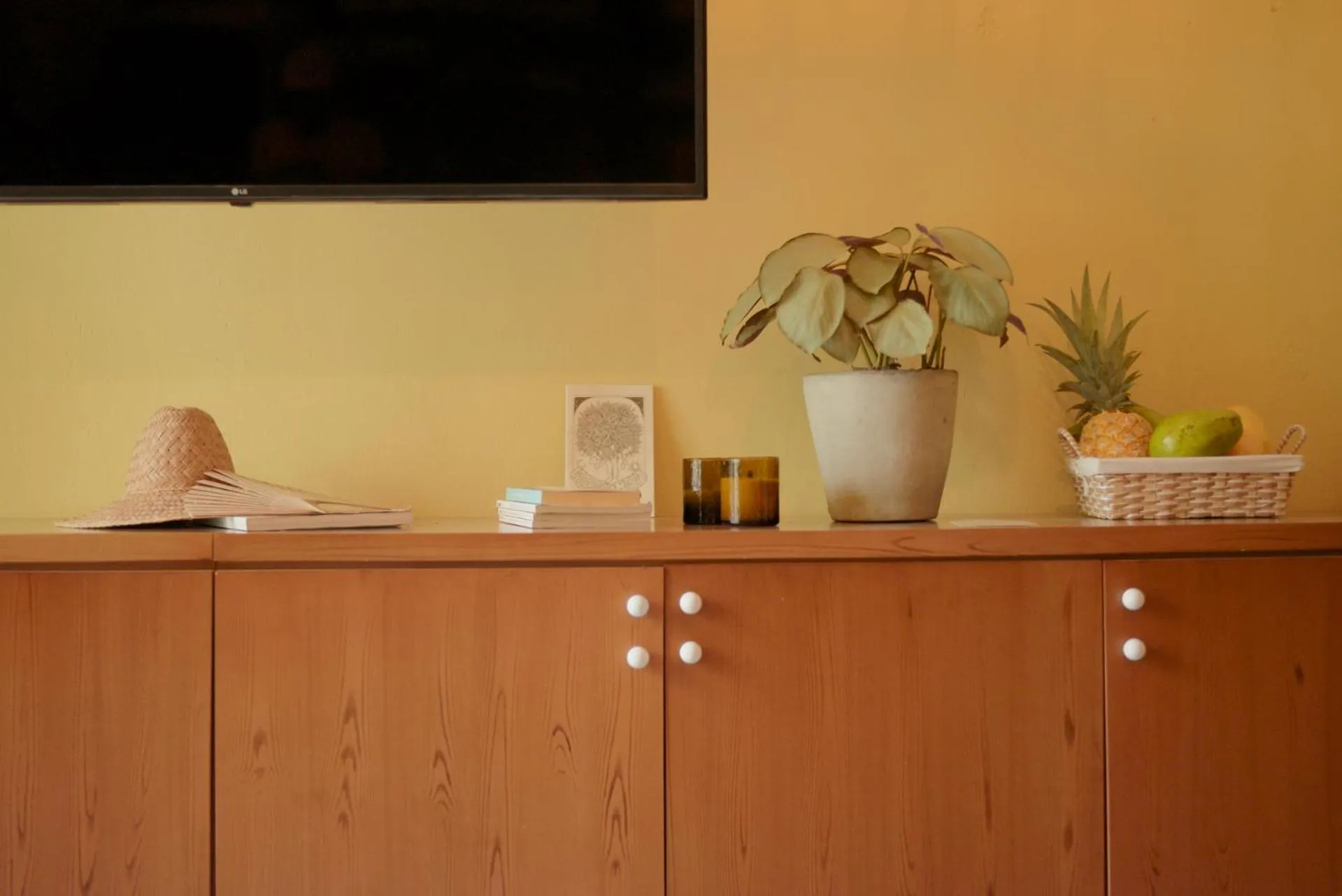 Living room in La Casa del Totumo