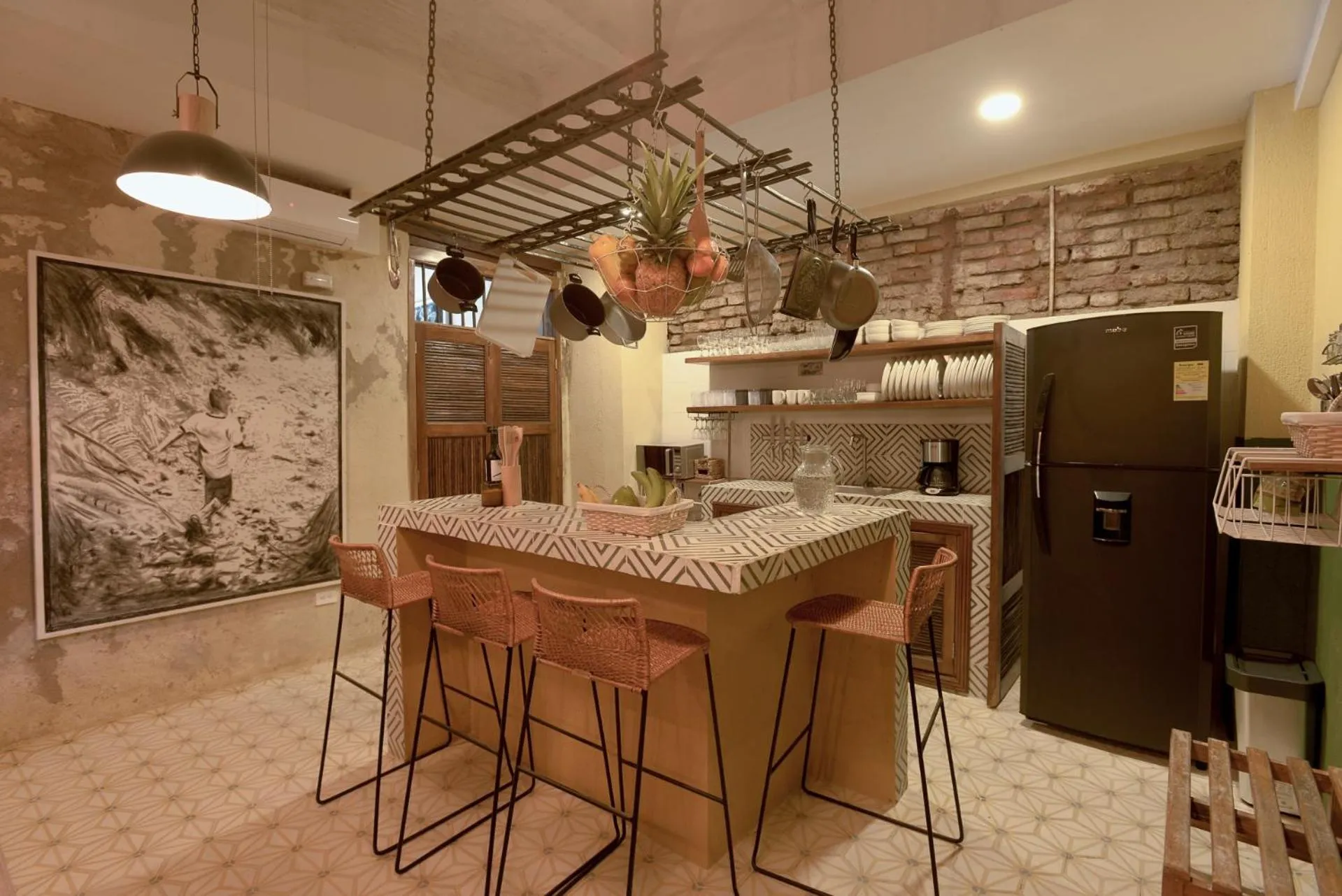 Kitchen or kitchenette in La Casa del Totumo