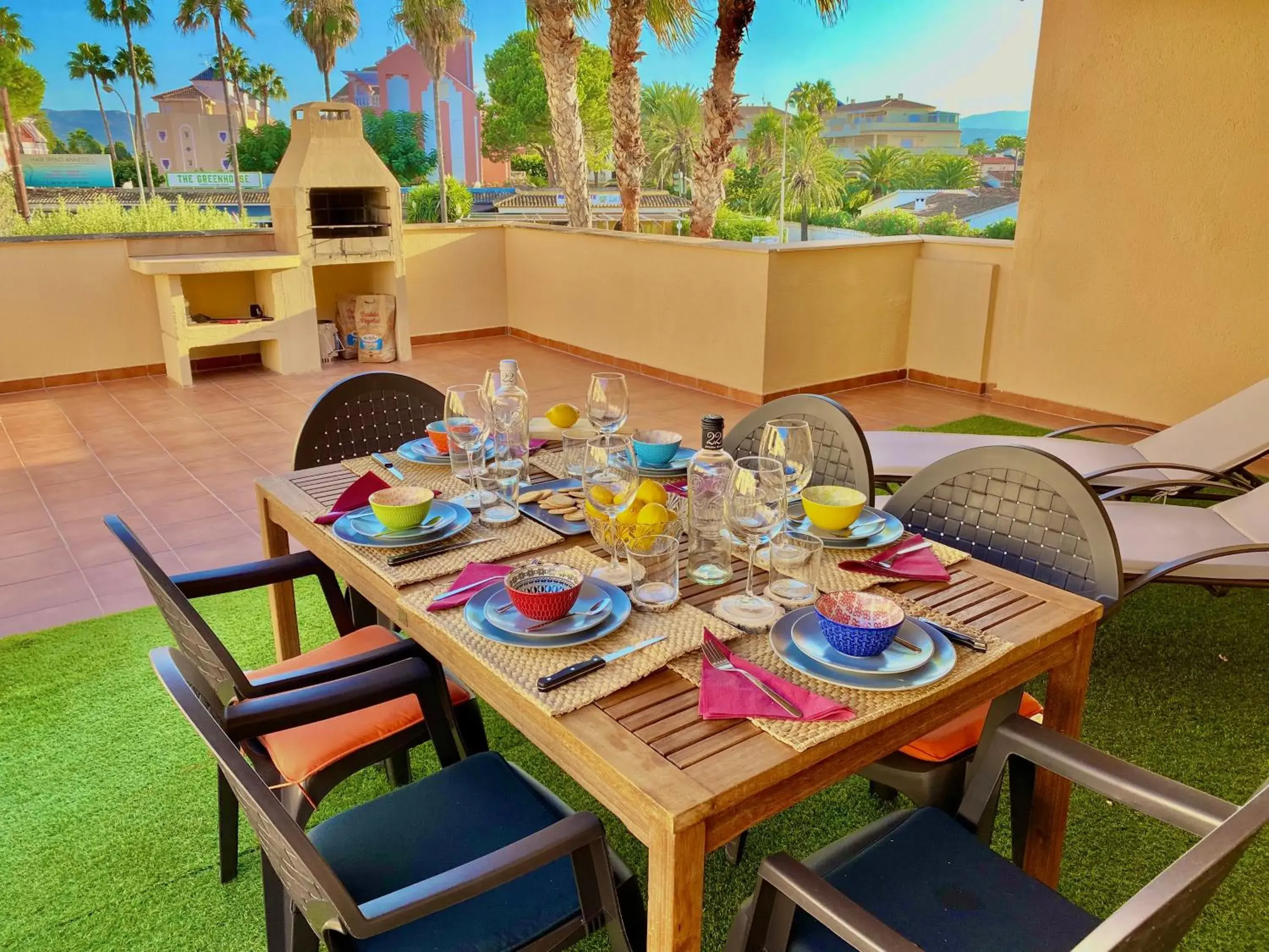 1ªLínea-50m de playa-Reformado-BBQ privada-Vistas al mar-3 terrazas 1ªLínea-50m de playa-Reformado-BBQ privada-Vistas al mar-3 terrazas