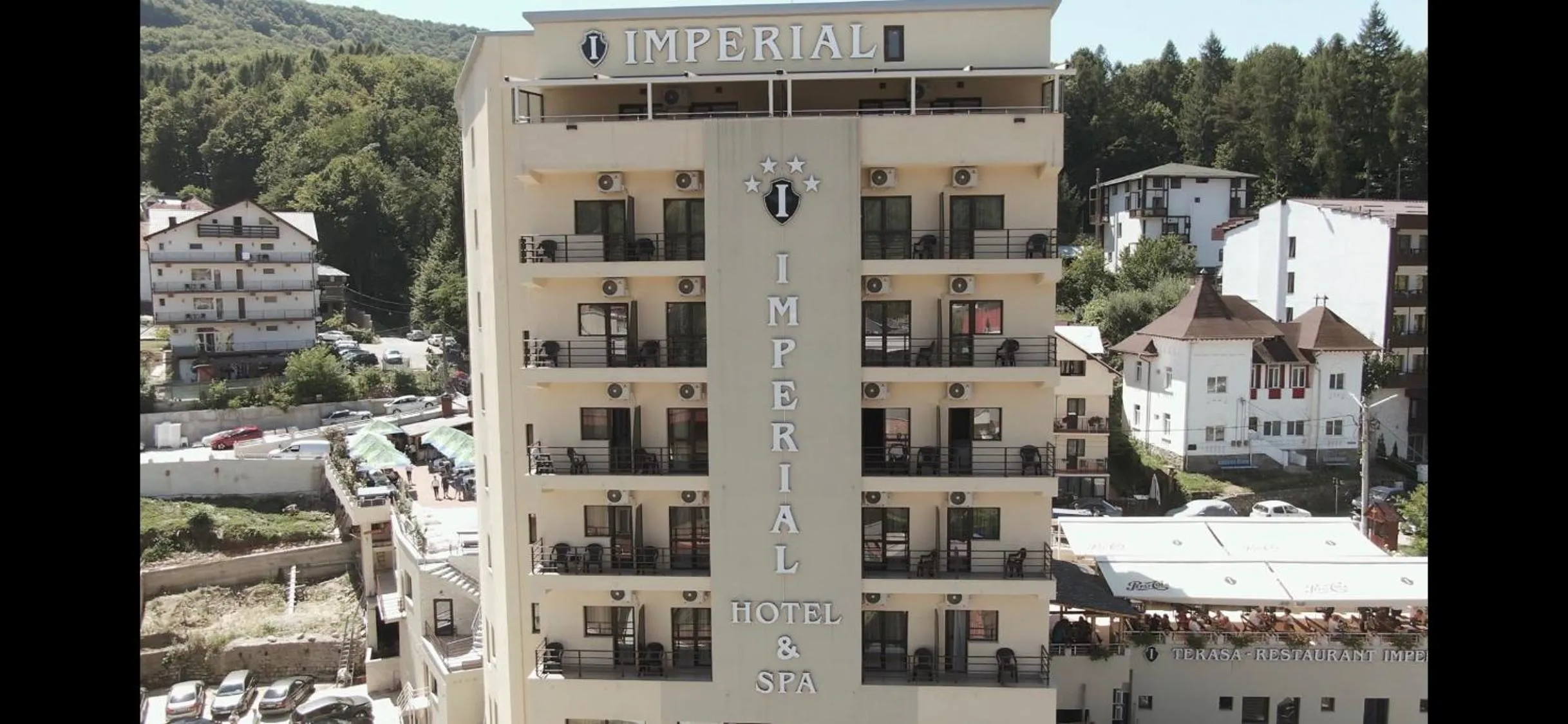 View (from property/room) in Imperial Hotel&Spa - Baile Olanesti