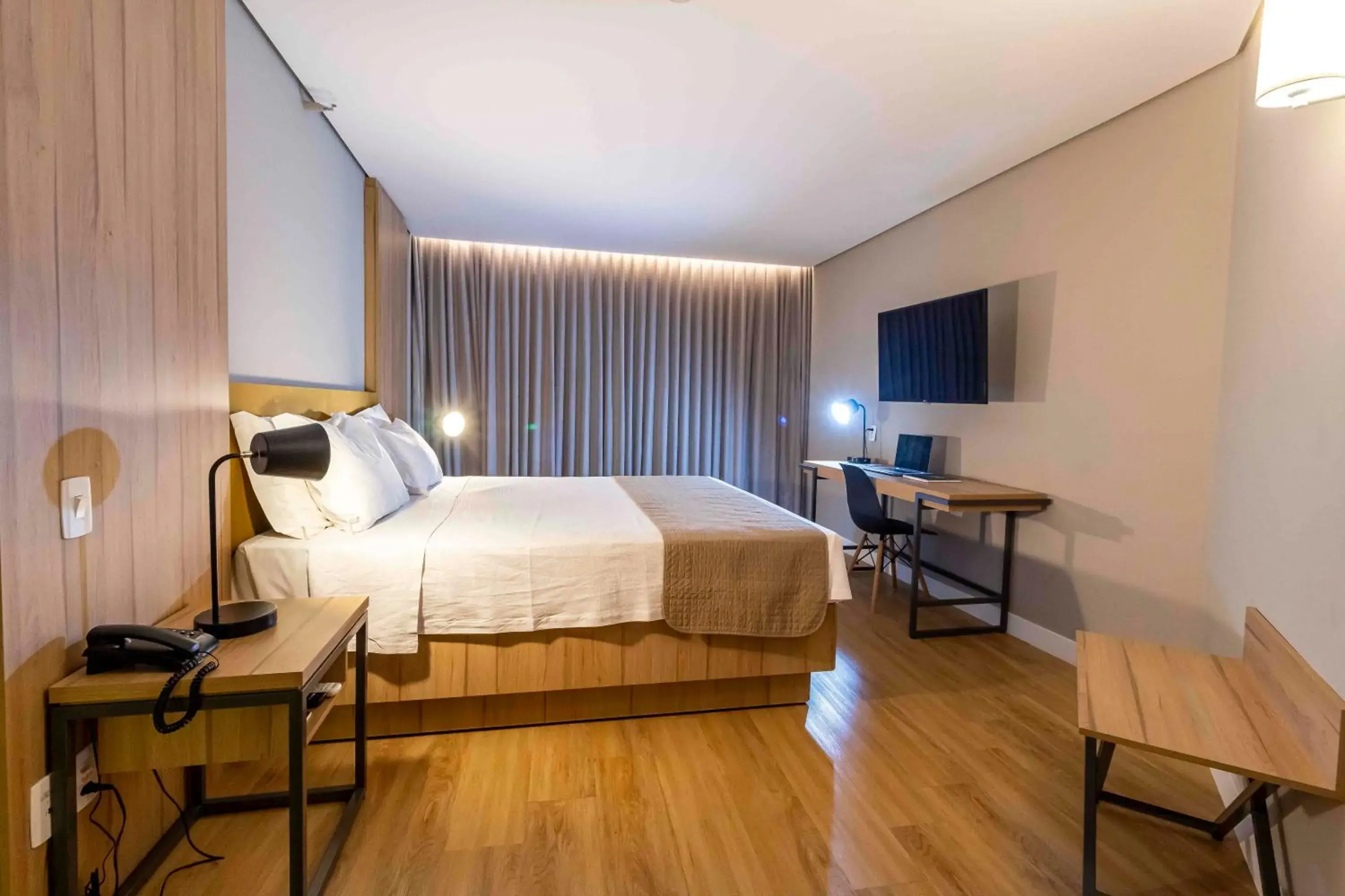 Photo of the whole room, Bed in Hotel Cassino Tower São José do Rio Preto by Nacional Inn Photo of the whole room, Bed in Hotel Cassino Tower São José do Rio Preto by Nacional Inn