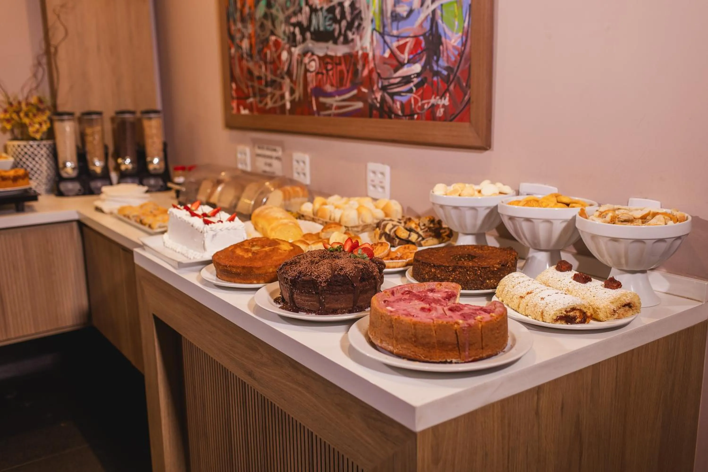 Restaurant/places to eat in Hotel Cassino Tower São José do Rio Preto by Nacional Inn