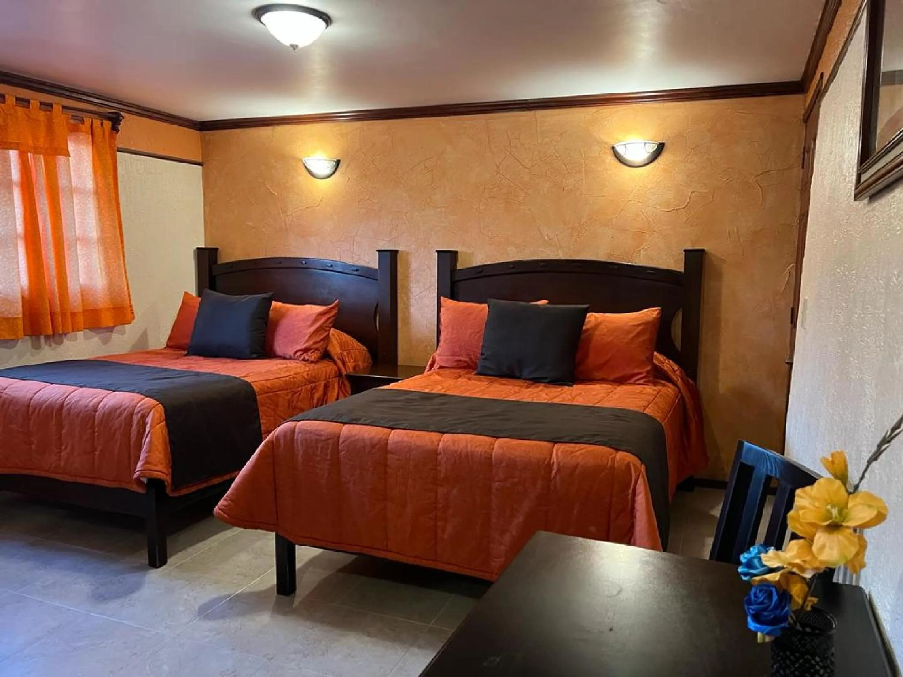 Bed in Hotel Paraiso Real Plus