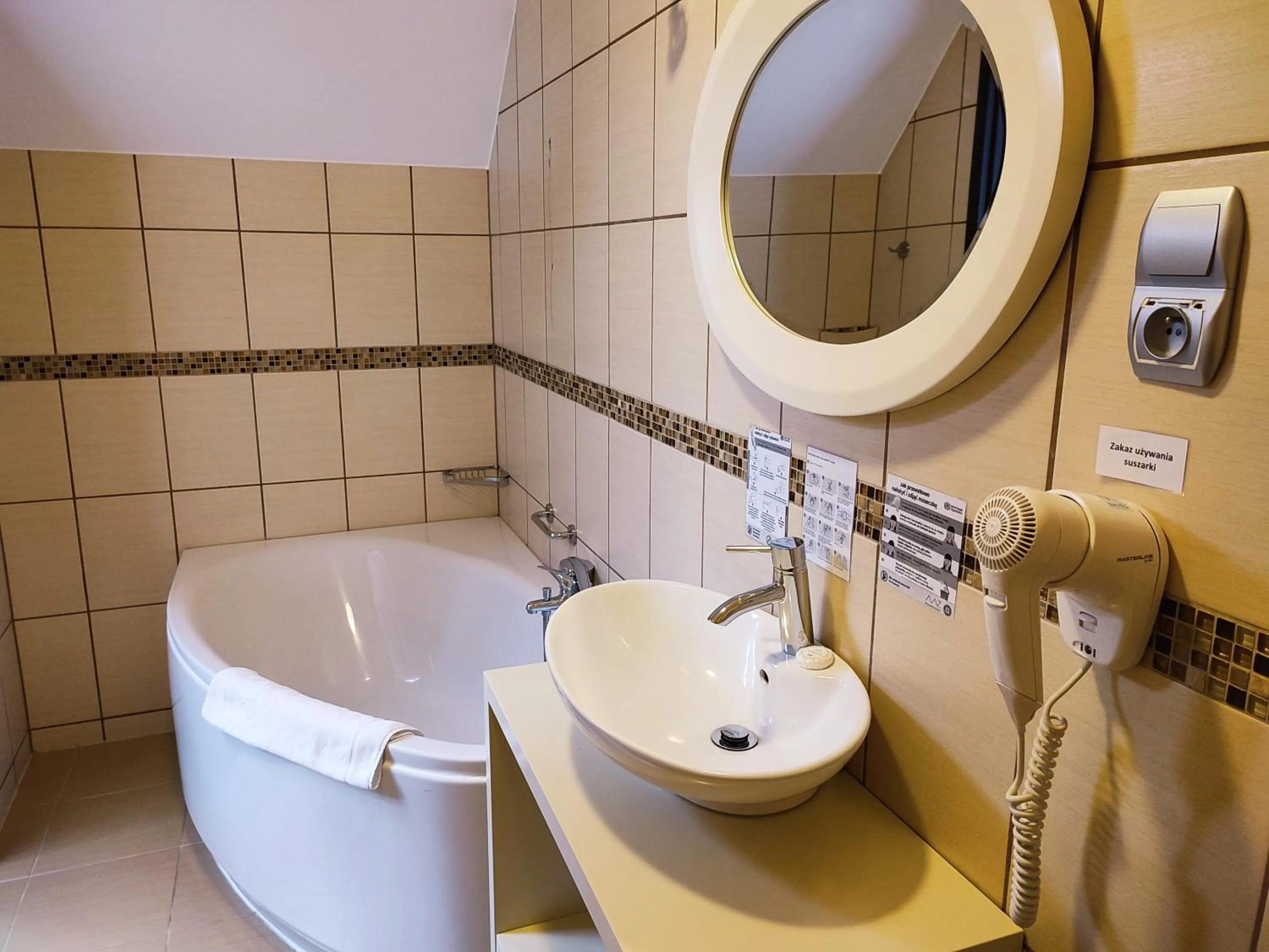 Bathroom in Hotel Jedlinka