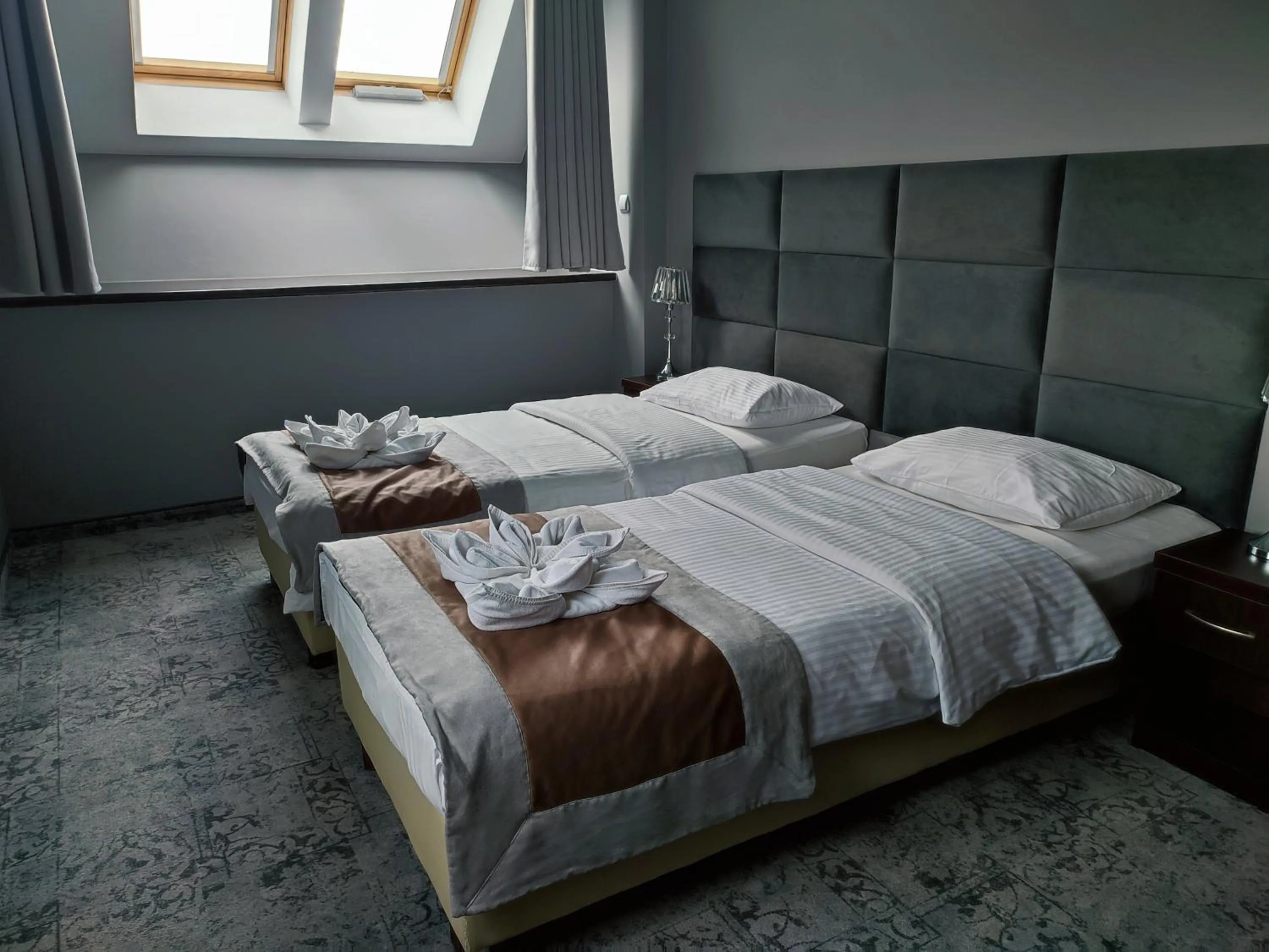 Bed in Hotel Jedlinka